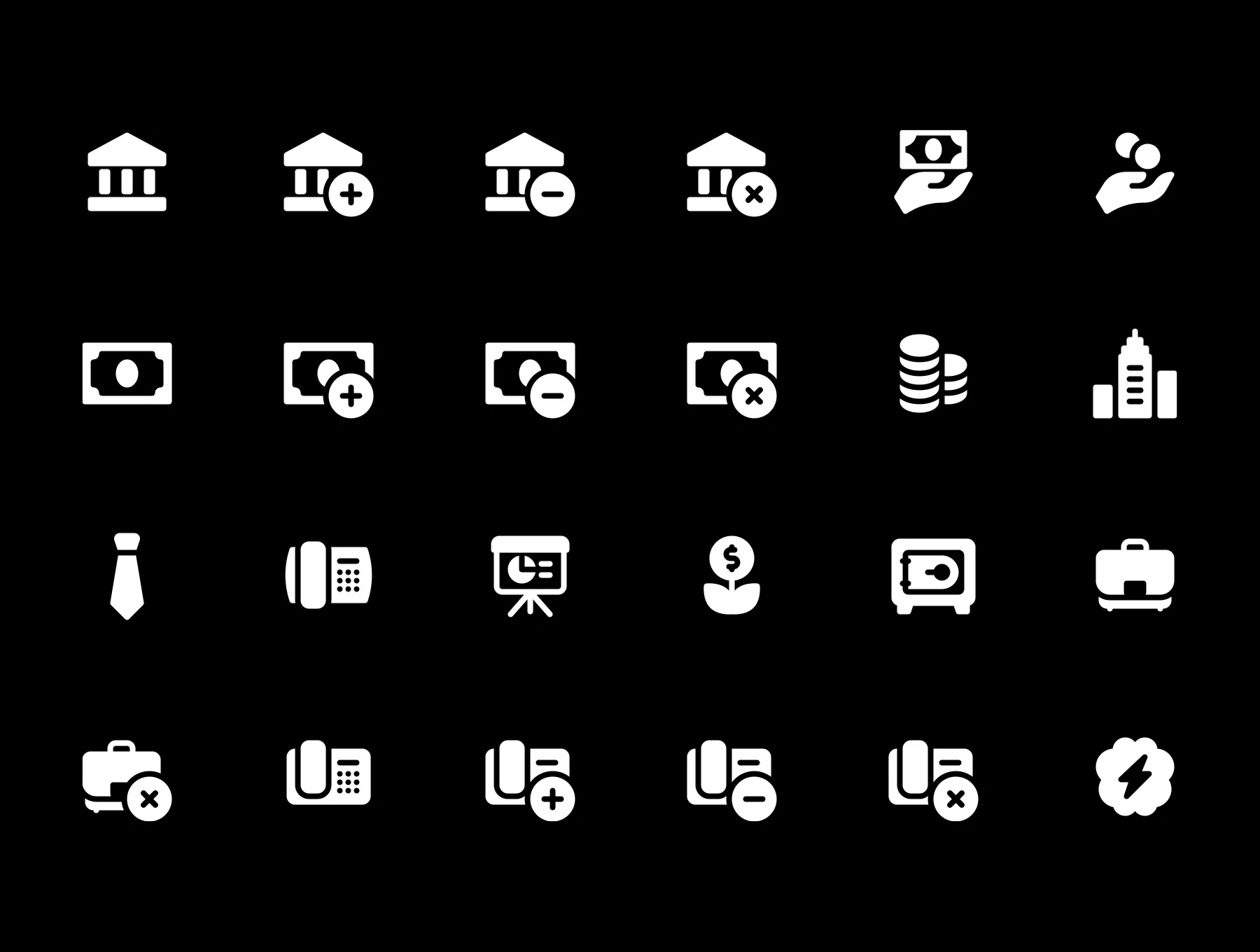 Glyphster - 1300 Vector Icons 6