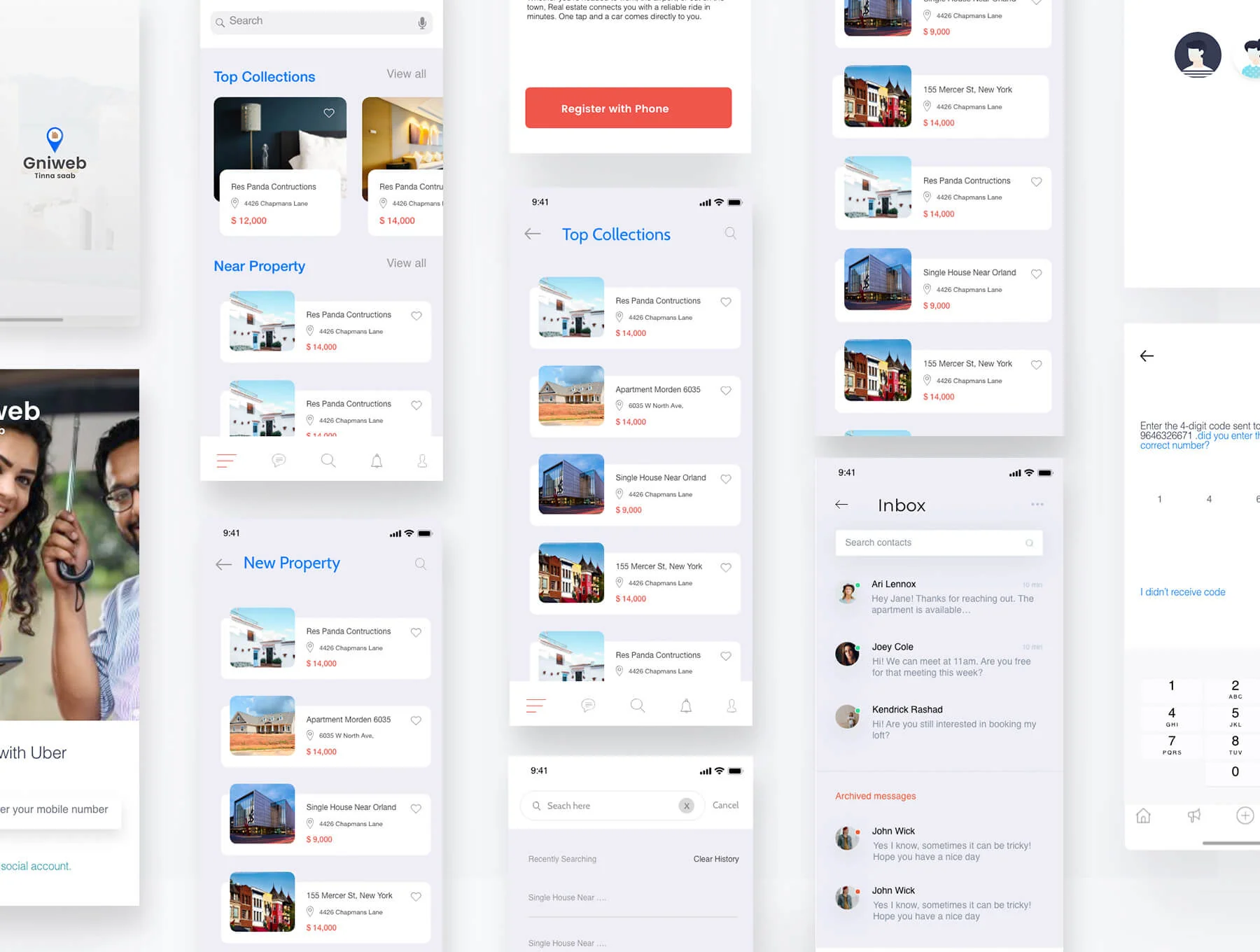 GNI Real Estate UI Kit 5