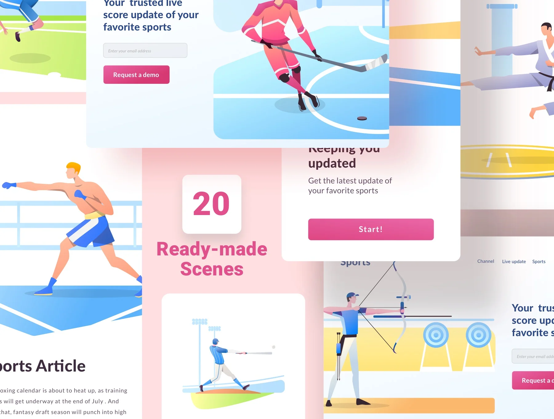 Go Sports Illustration 2