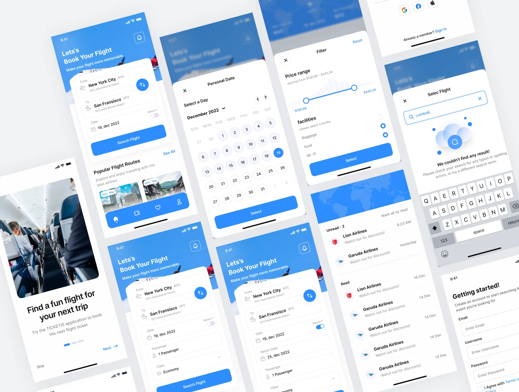 Go-Tick Flight Ticket App 5