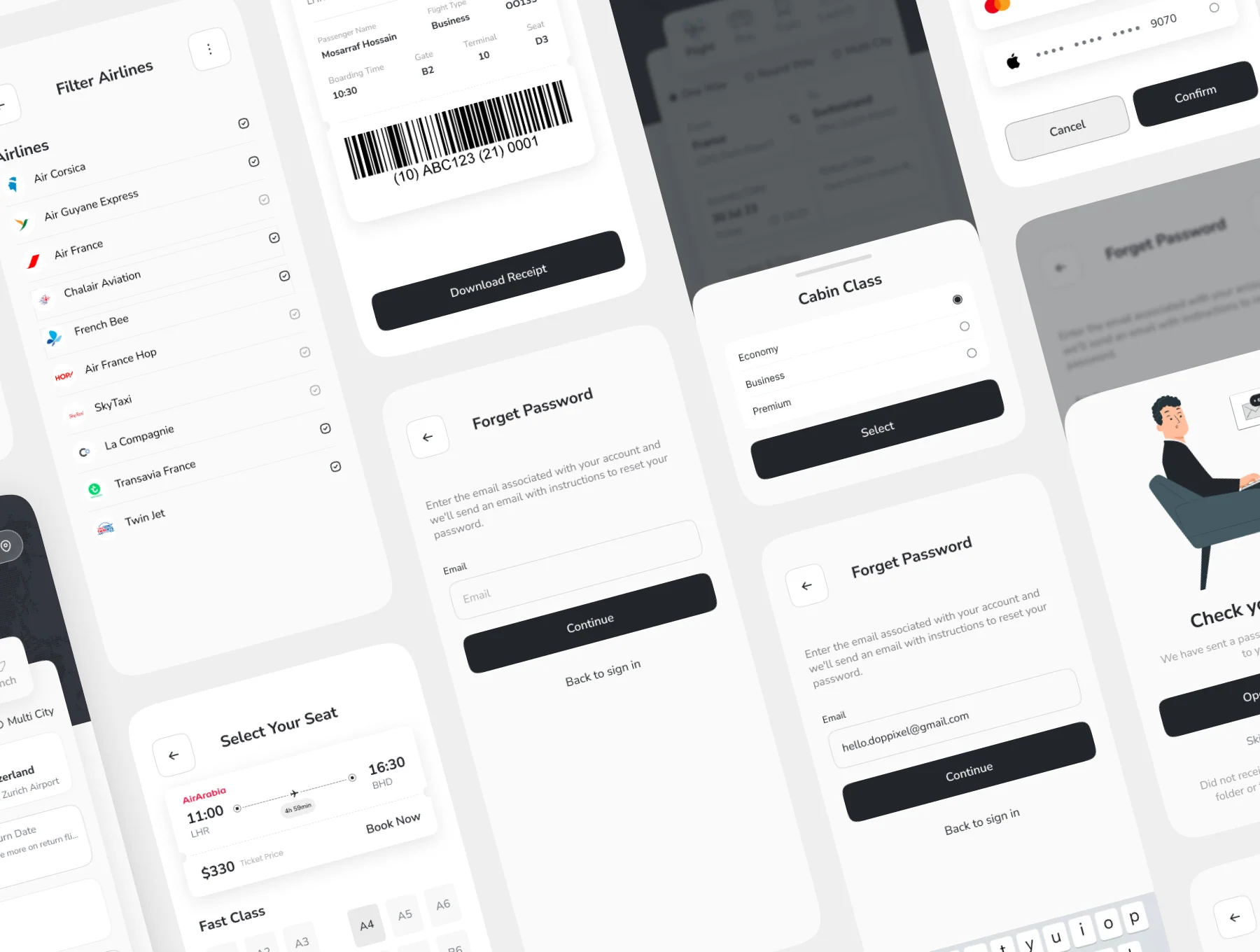 GoBook –Flight Booking UI Kit 6