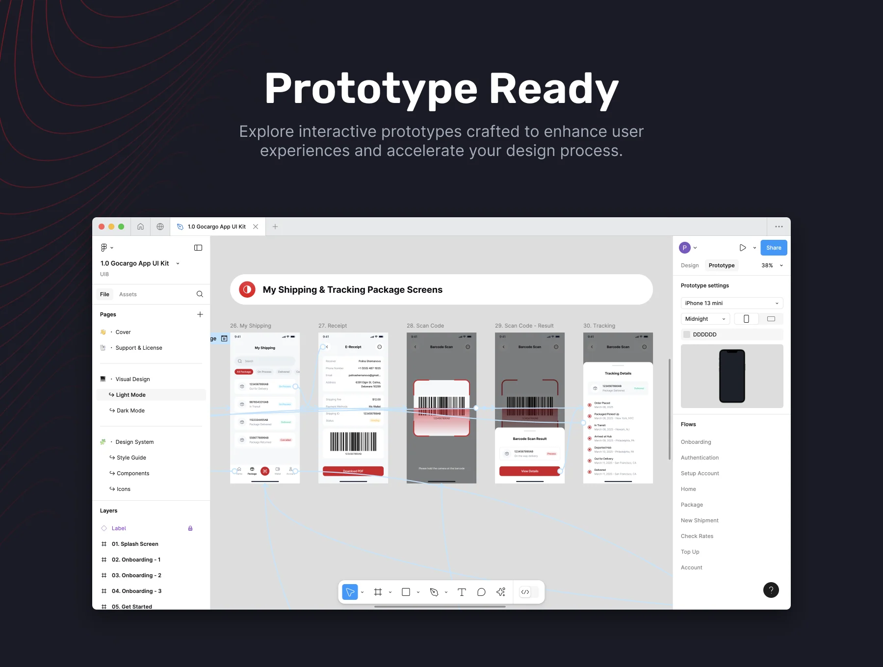 Gocargo - Shipping & Logistic App UI Kit 7