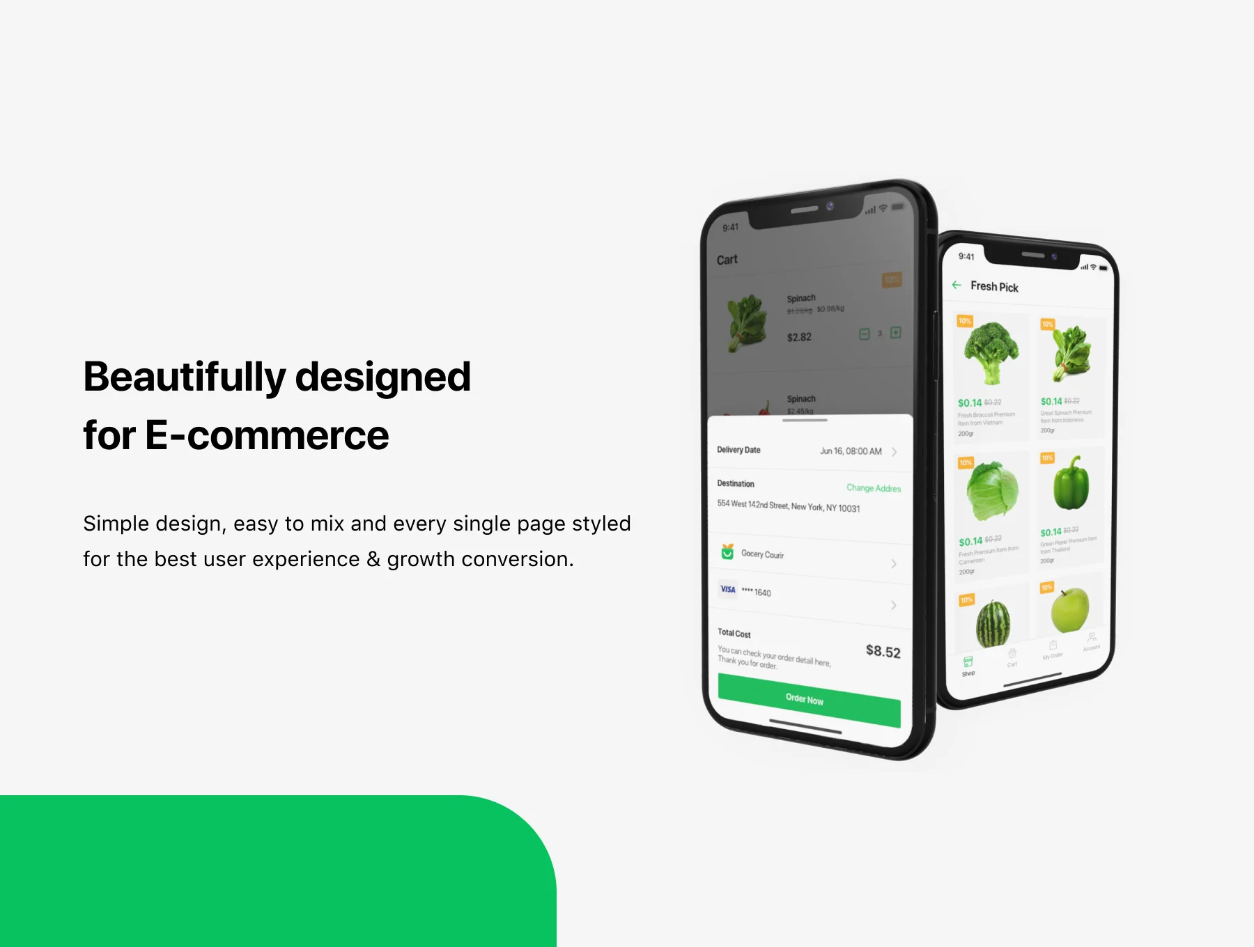 Gocery - Grocery App UI Kit 3