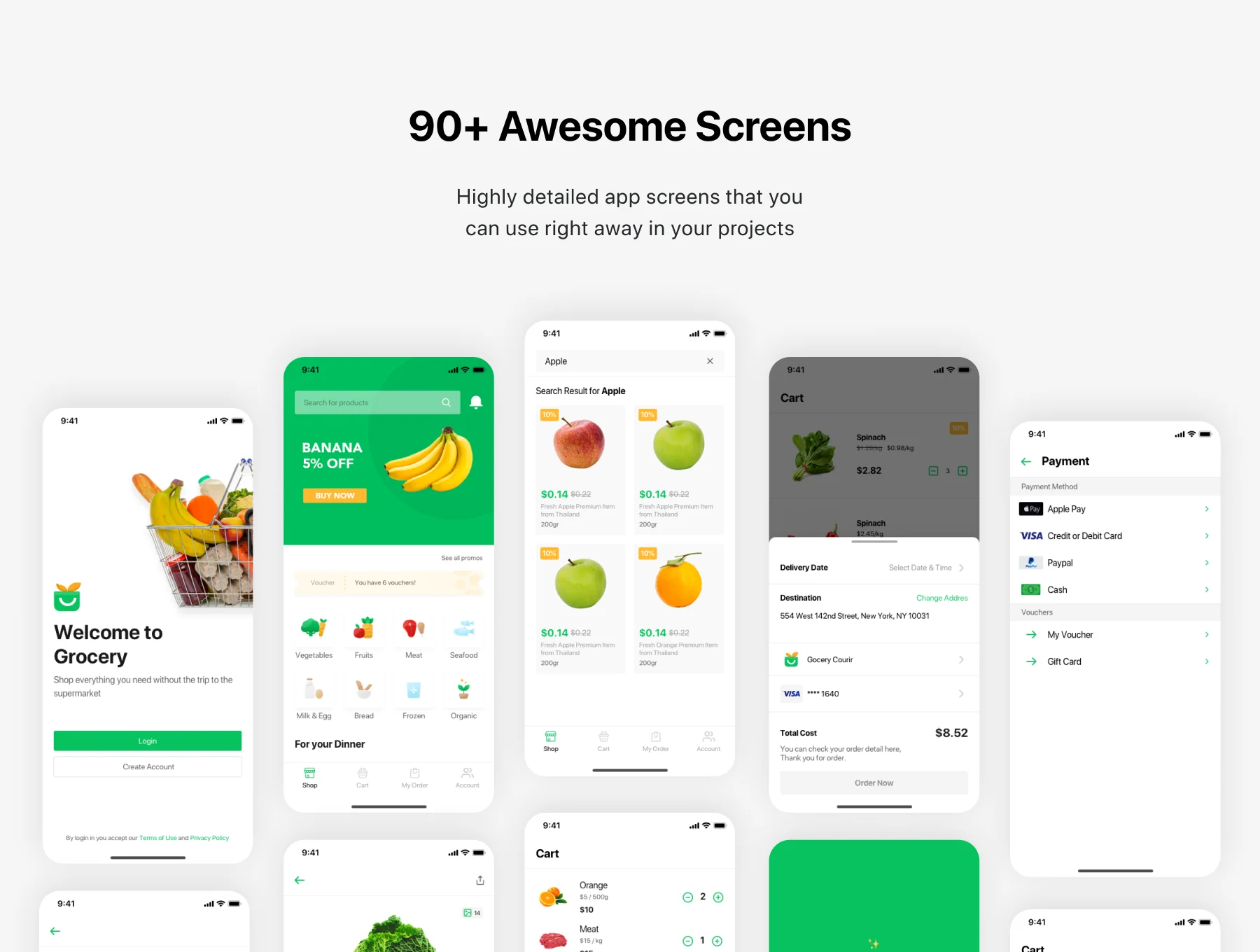 Gocery - Grocery App UI Kit 5