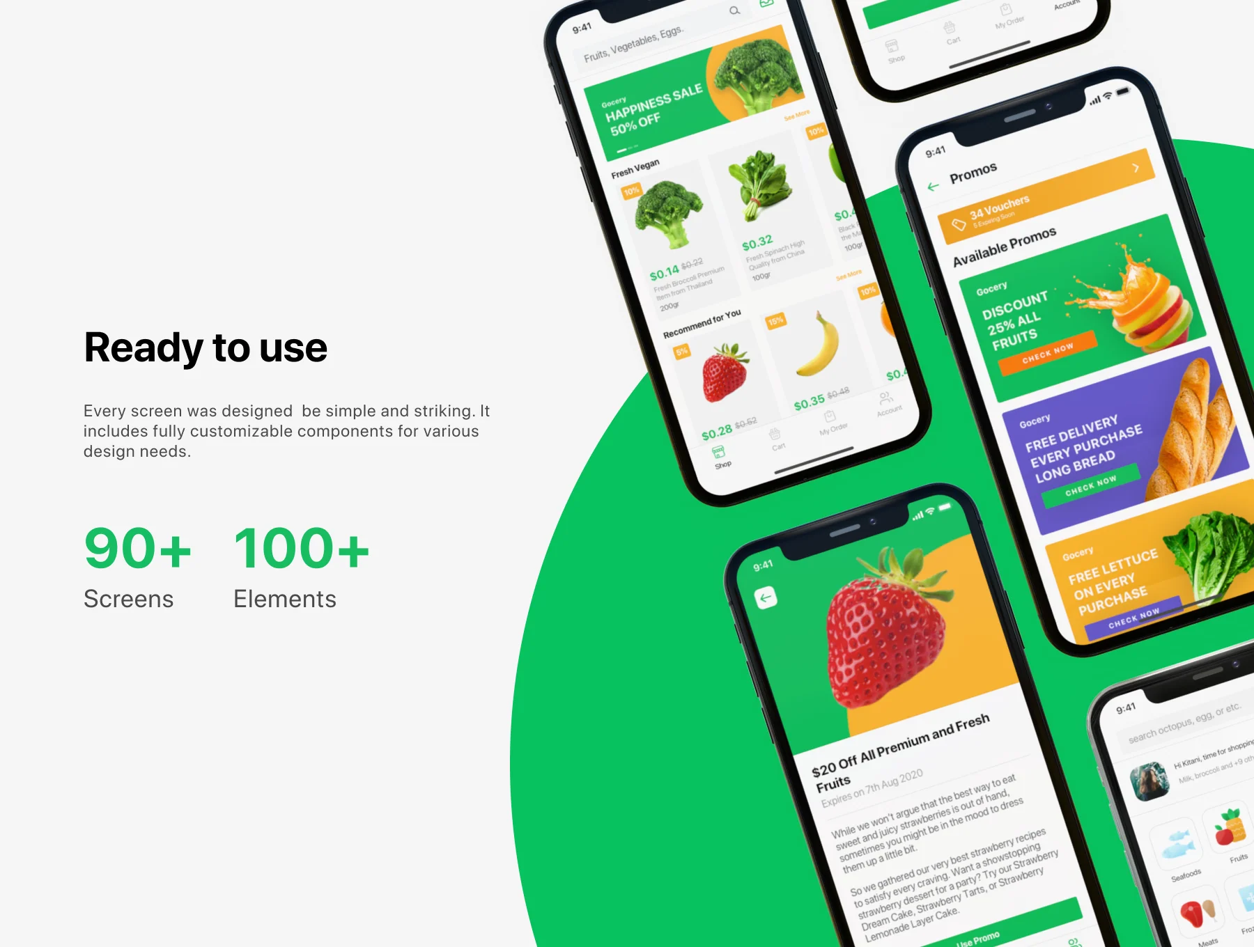 Gocery - Grocery App UI Kit 6