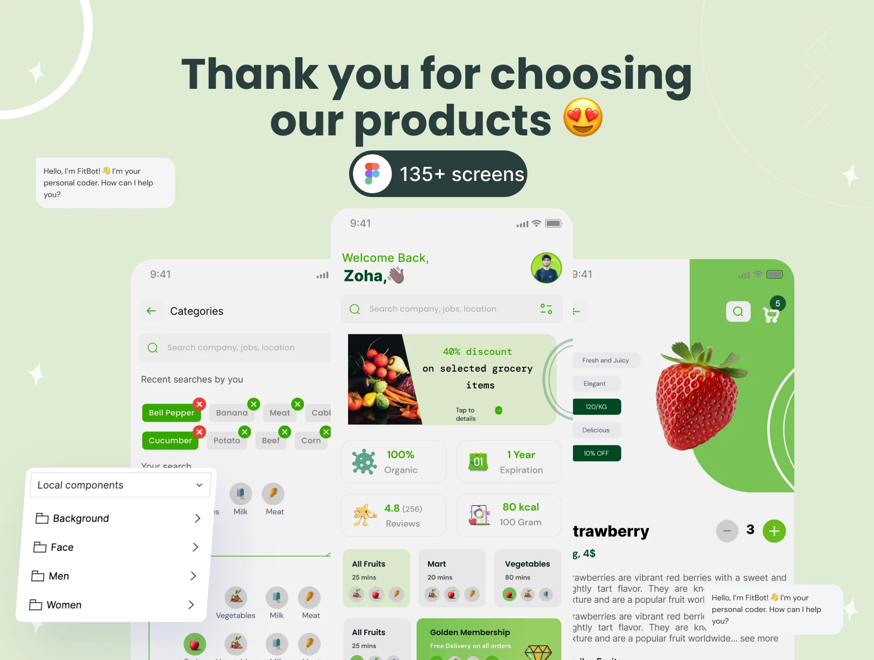 Gocery - Grocery Mobile App UI Kit 6