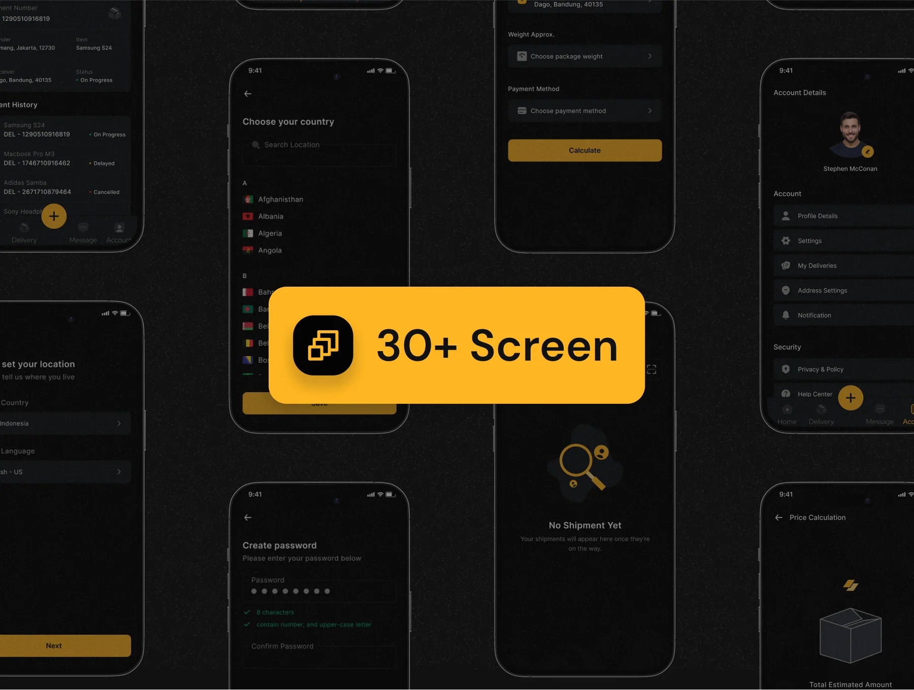 Godeliv - Delivery App UI Kit 2
