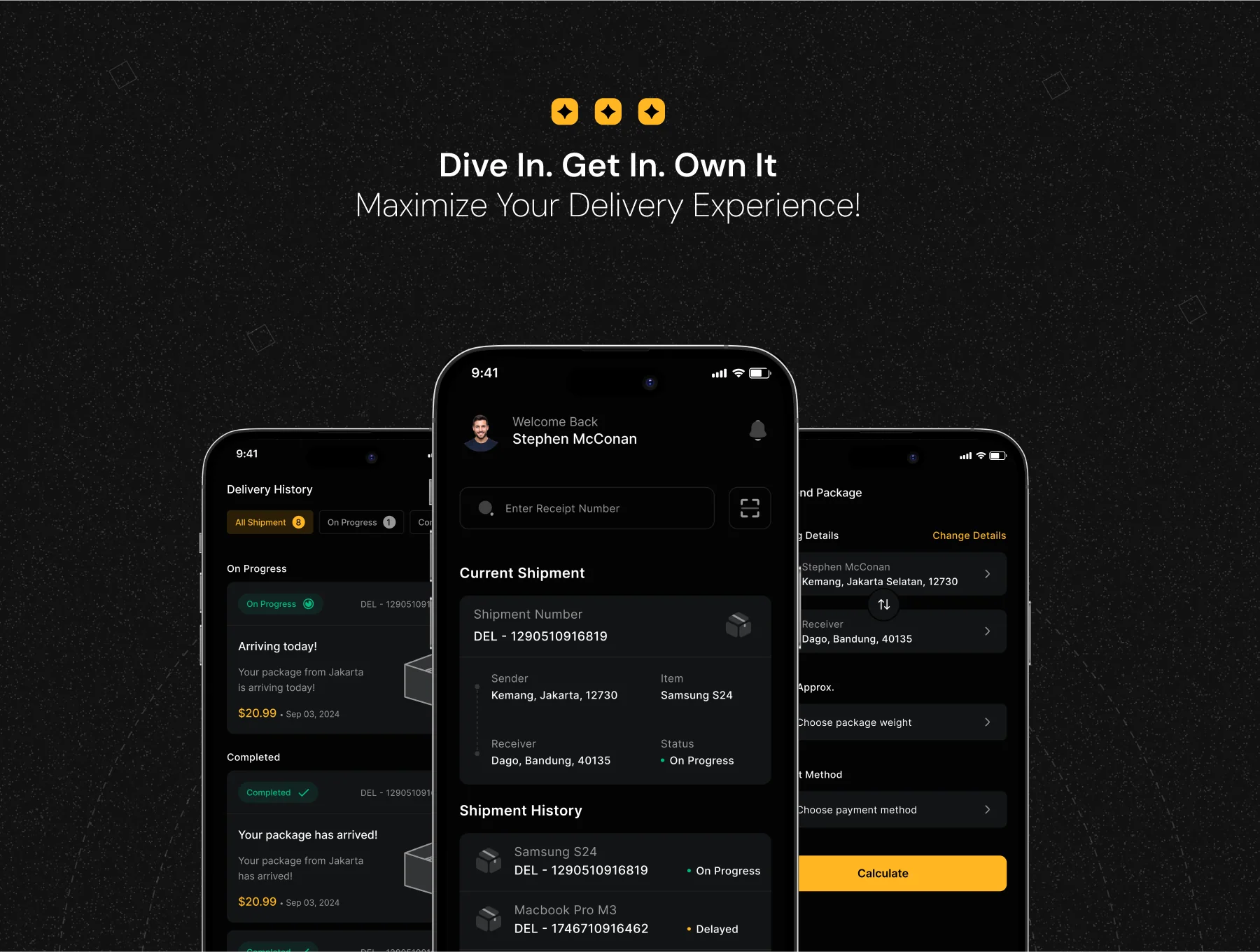 Godeliv - Delivery App UI Kit 5