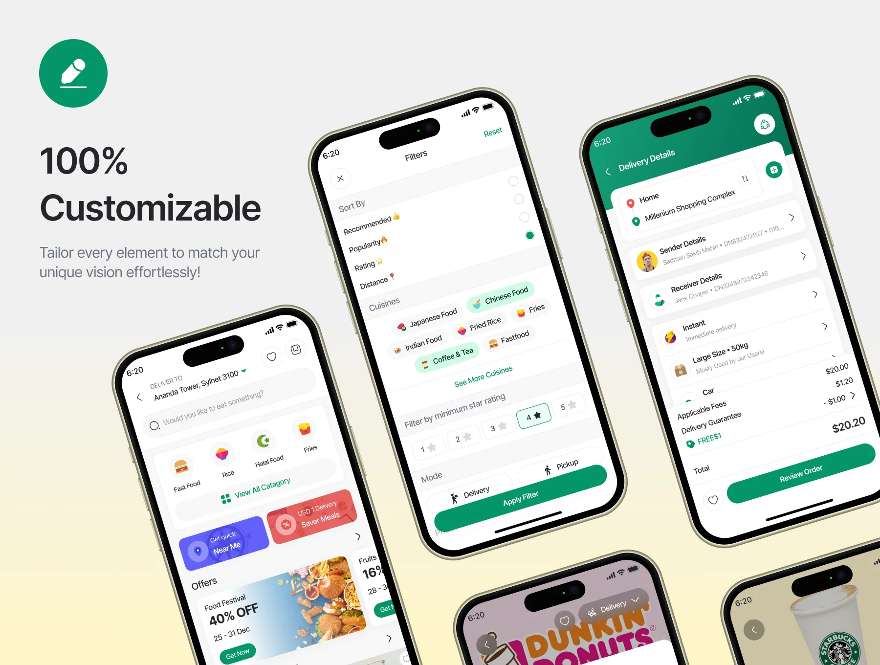 GoHive - Multiservice App UI KIT 4