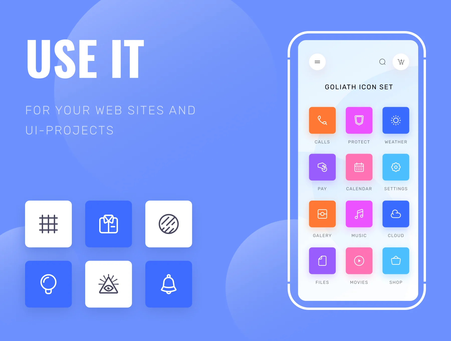 GOLIATH 1500+ ICON SET 4