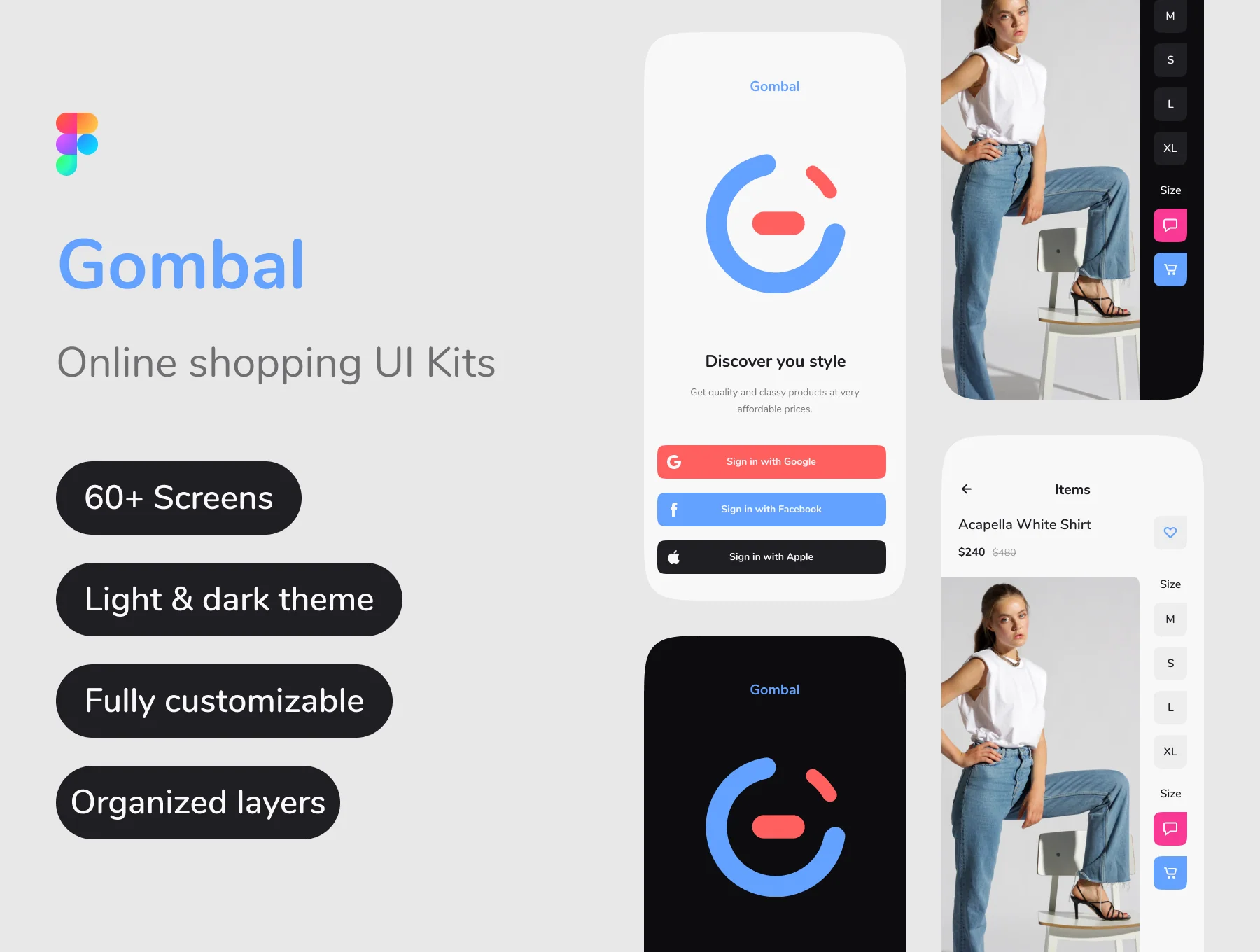 Gombal - Online shopping App UI Kit