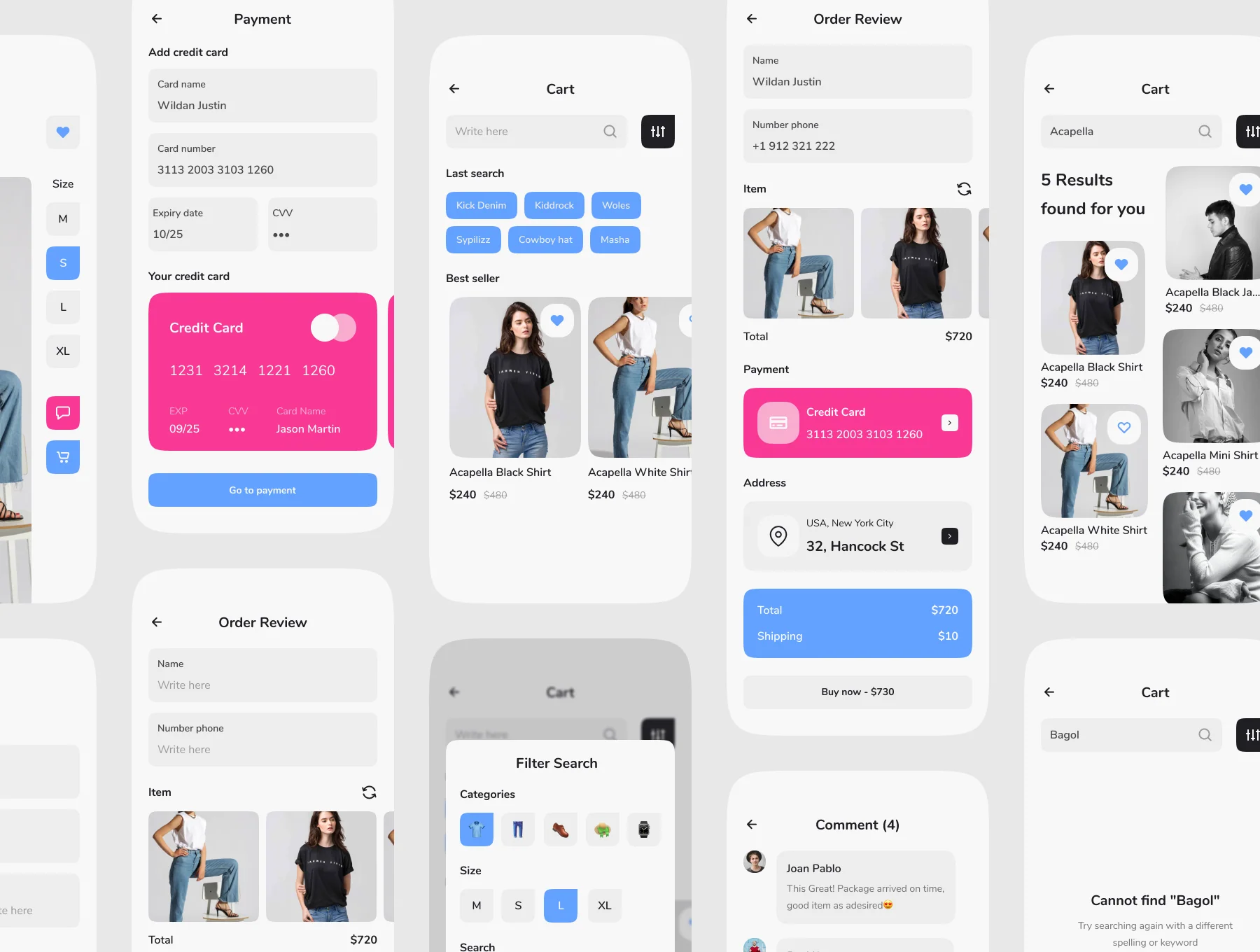 Gombal - Online shopping App UI Kit 4