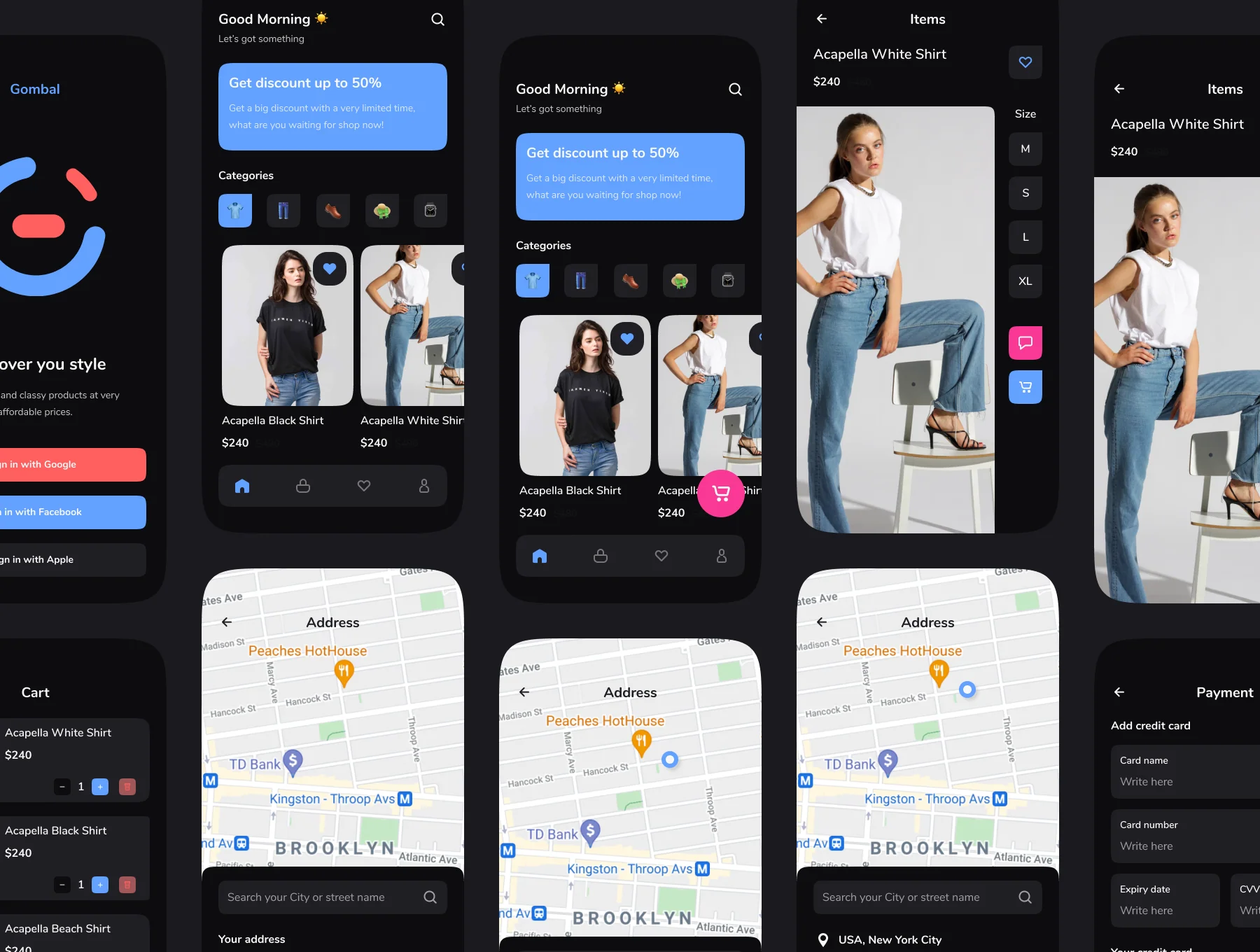 Gombal - Online shopping App UI Kit 5
