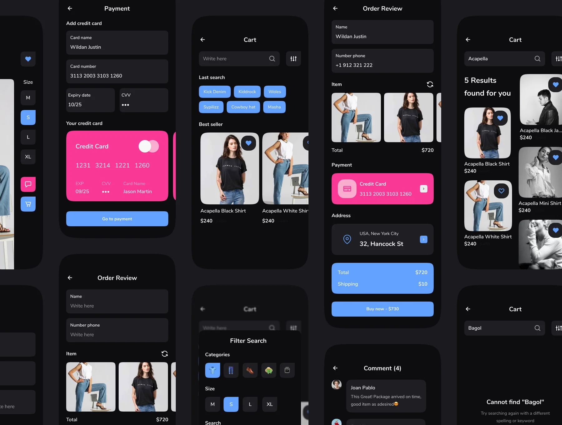 Gombal - Online shopping App UI Kit 6