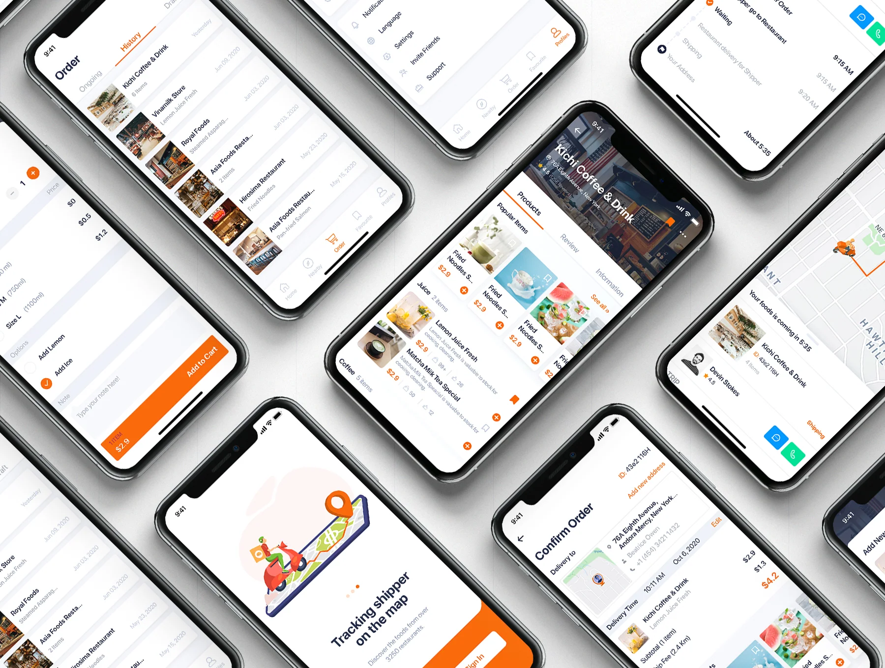 GonEats - Food Delivery UI Kit 2