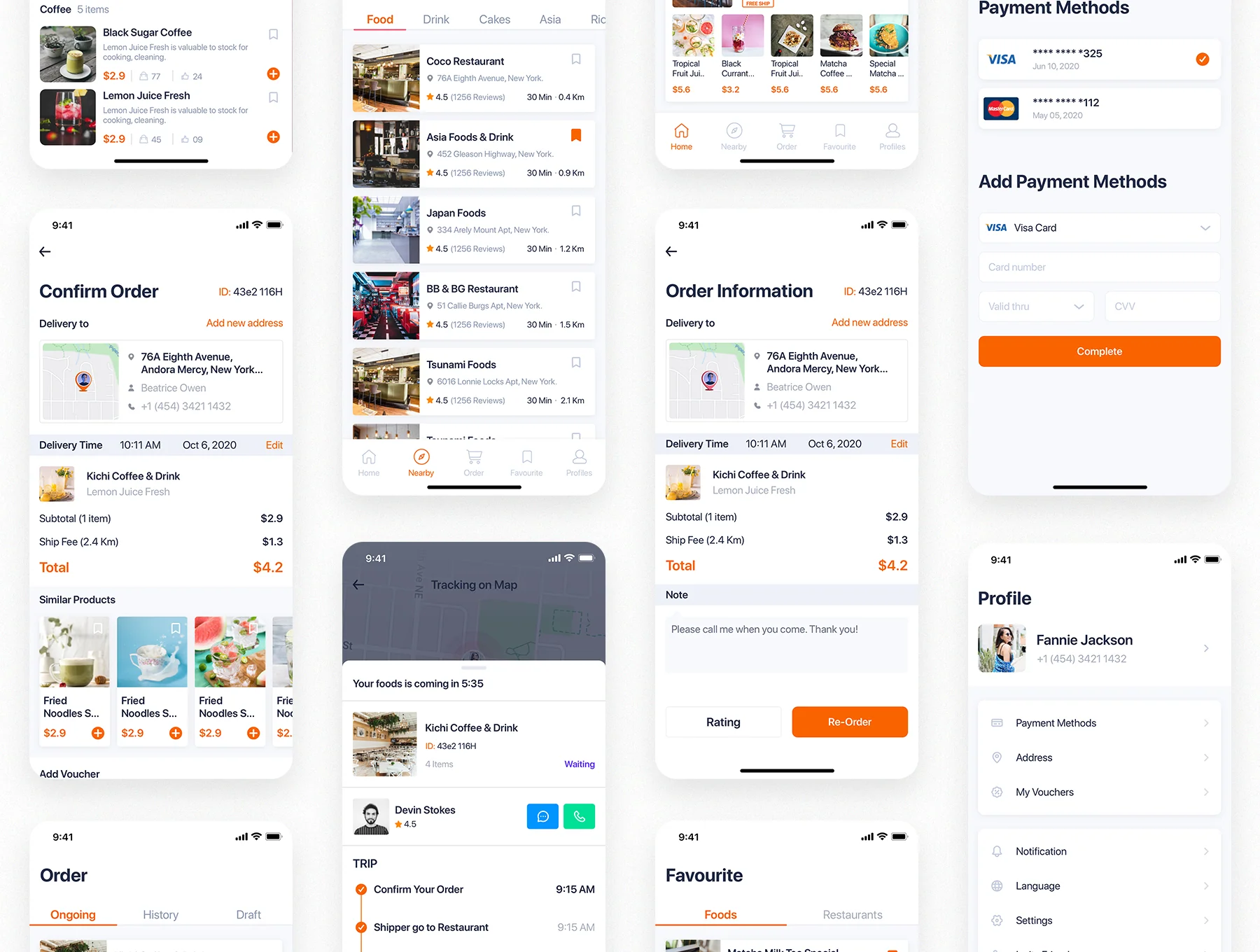 GonEats - Food Delivery UI Kit 8