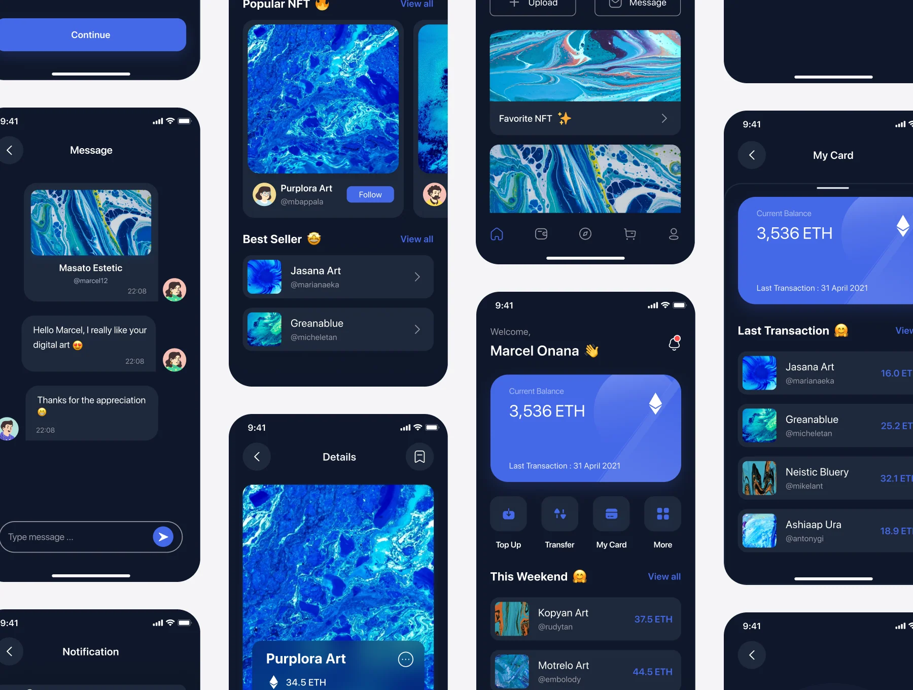 GoNFT - NFT Marketplace Mobile App 5
