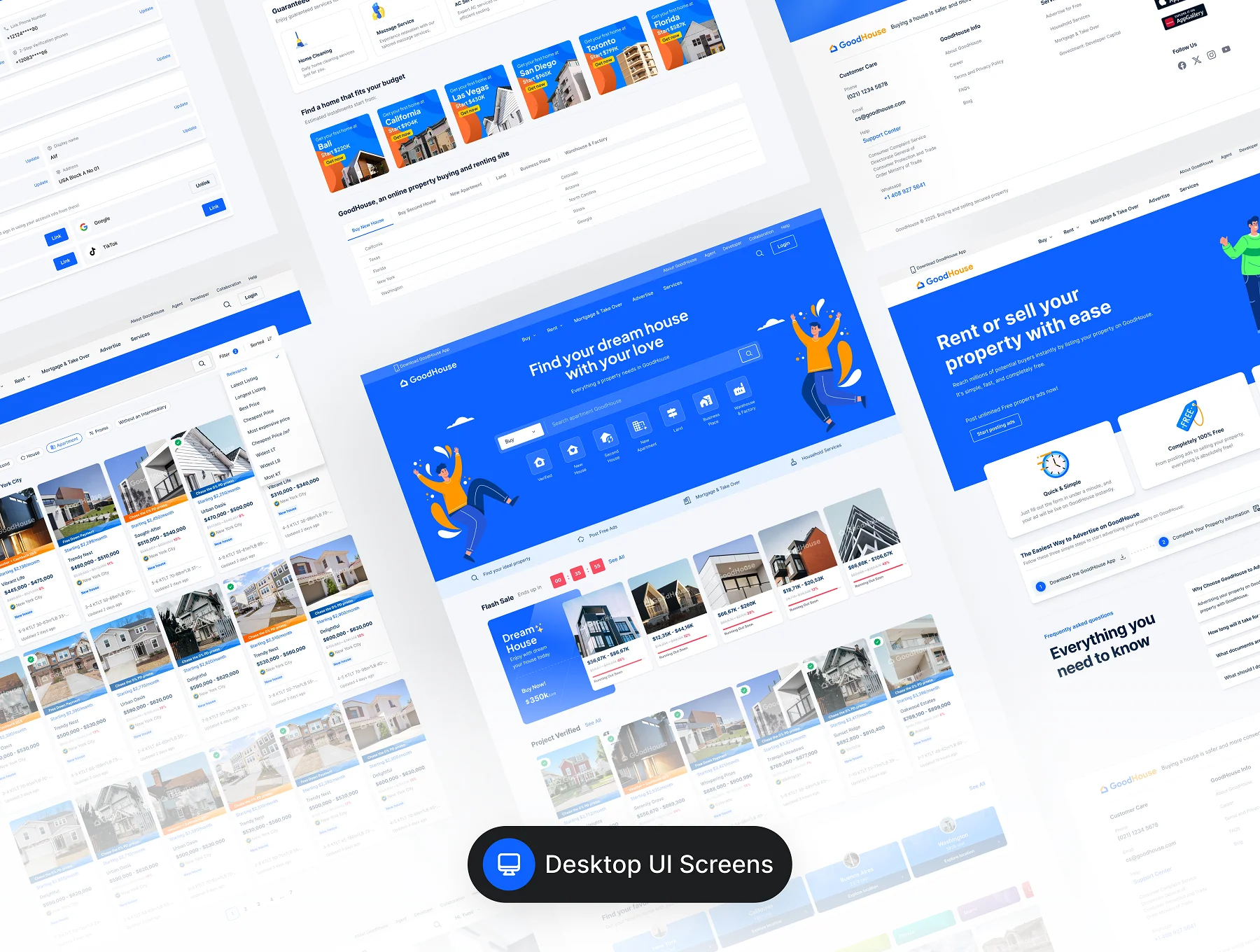 GoodHouse - Real Estate Website UI Kit 5