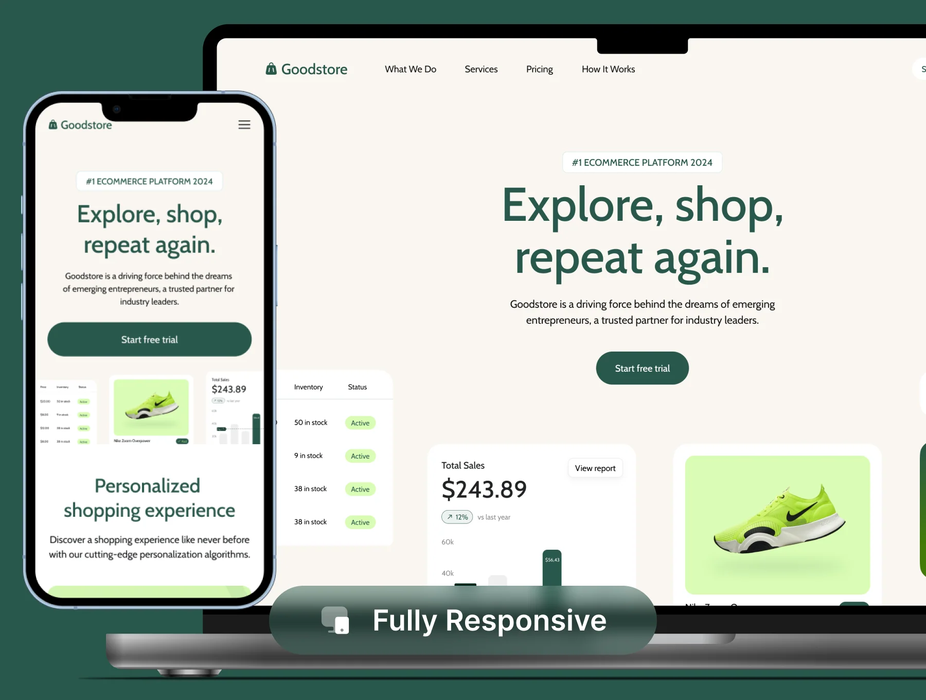 Goodstore - E-Commerce Website UI Kit 4