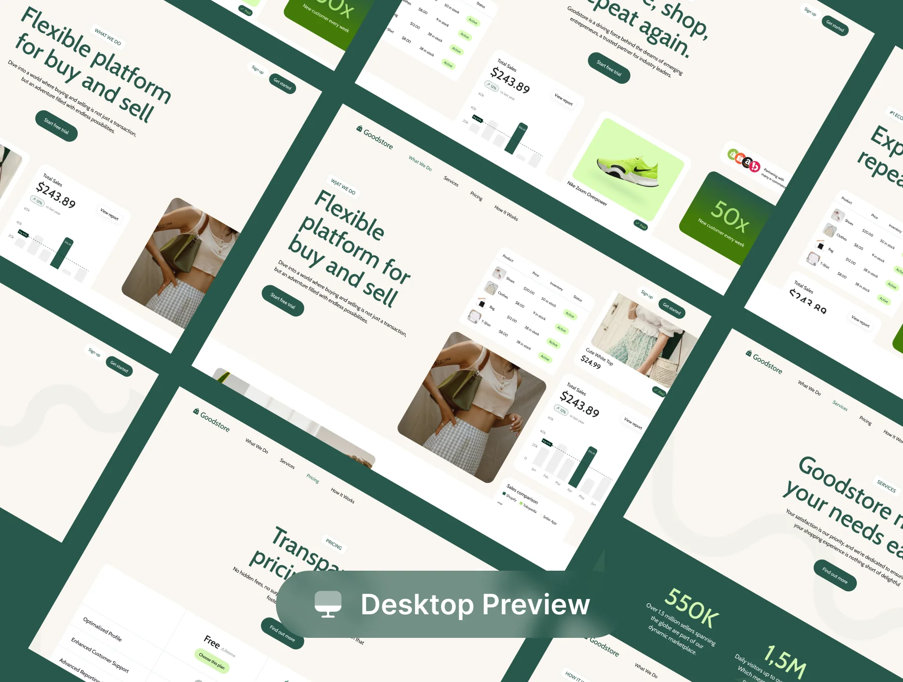 Goodstore - E-Commerce Website UI Kit 6