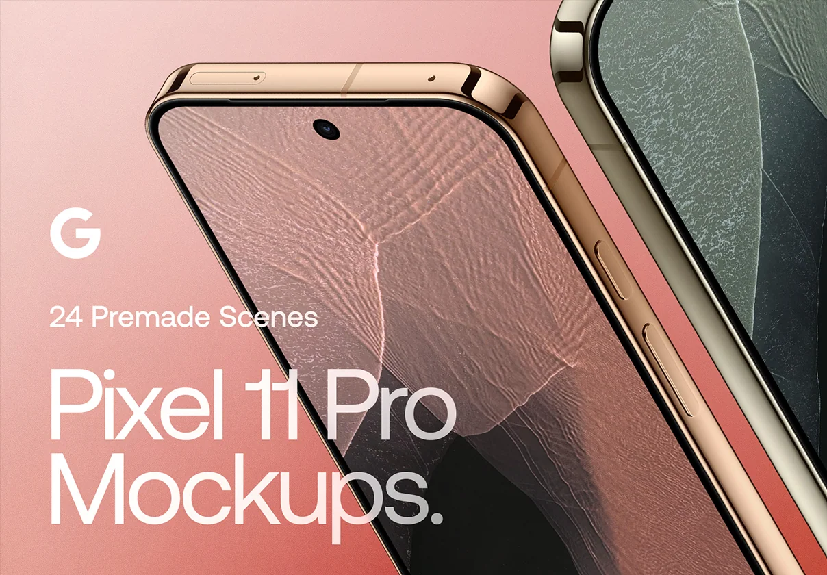Google Pixel 11 Pro Mockups