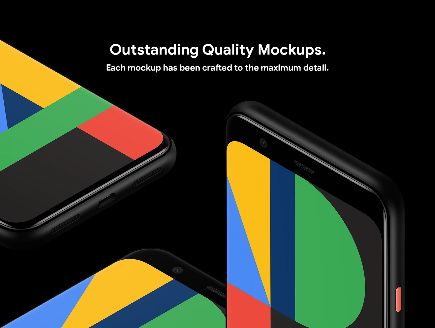 Google Pixel 4 - 20 Mockups 3