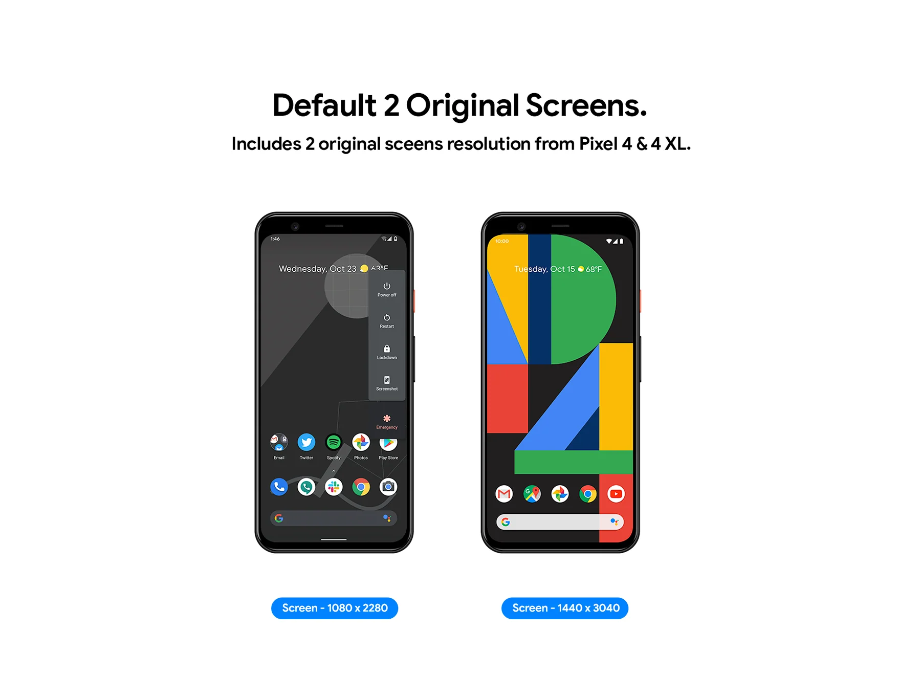 Google Pixel 4 - 20 Mockups 5