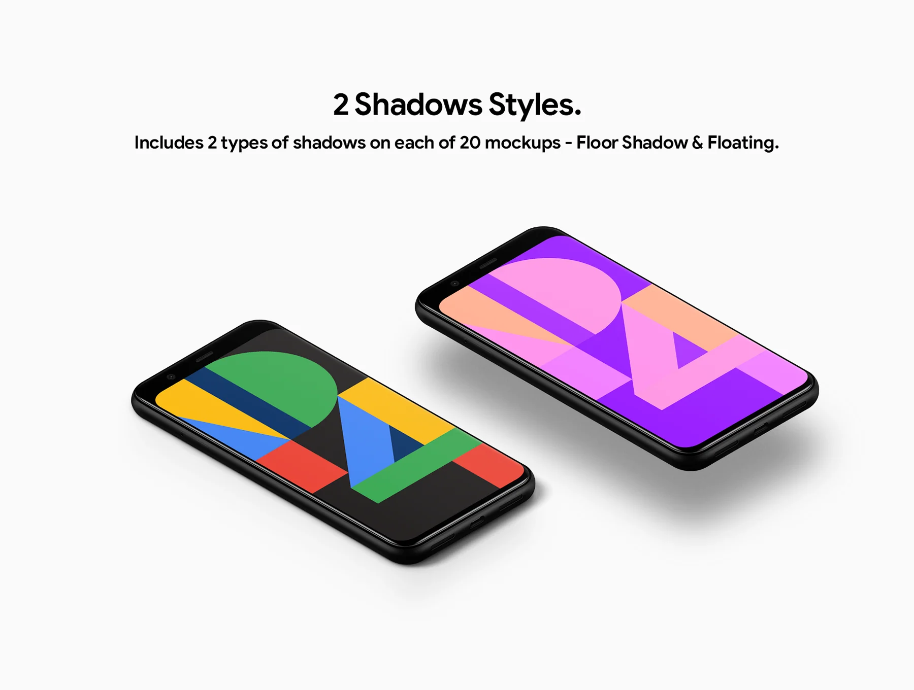 Google Pixel 4 - 20 Mockups 6