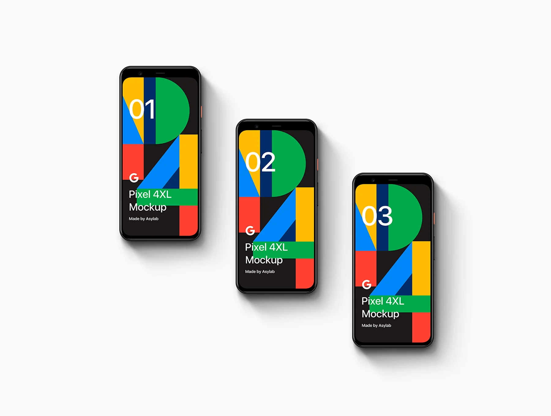 Google Pixel 4 - 20 Mockups 8
