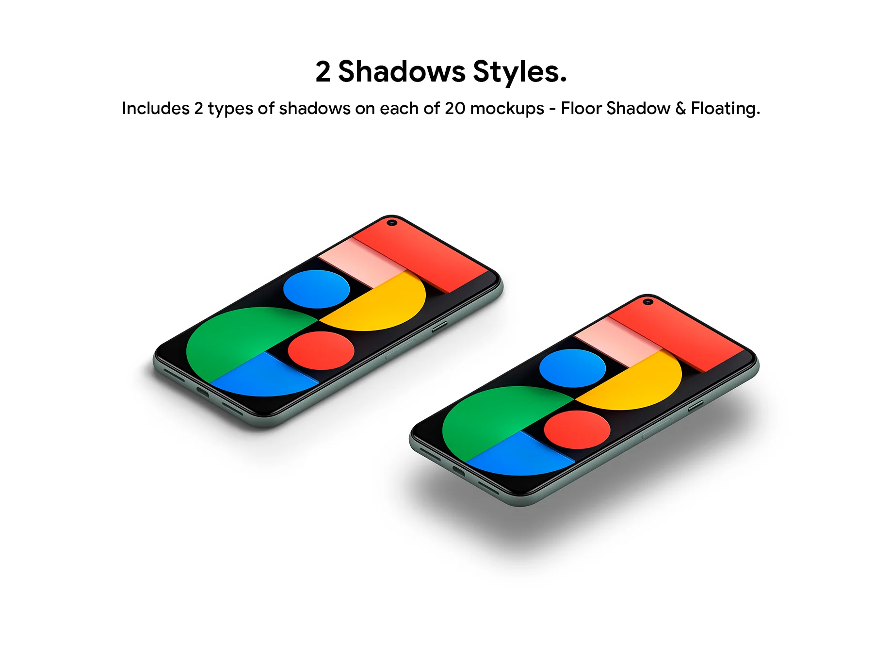 Google Pixel 5 - 20 Mockups 6