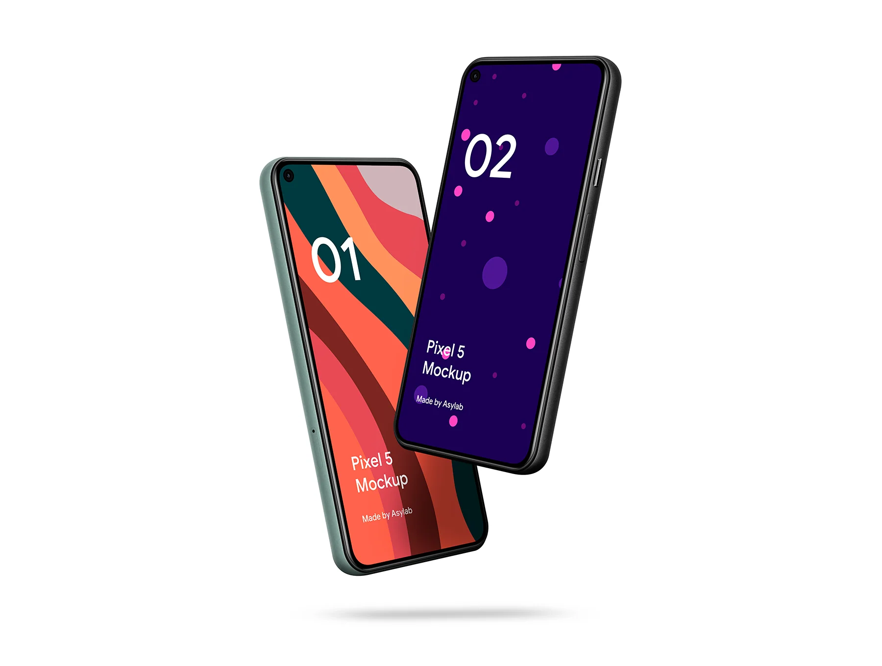Google Pixel 5 - 20 Mockups 8