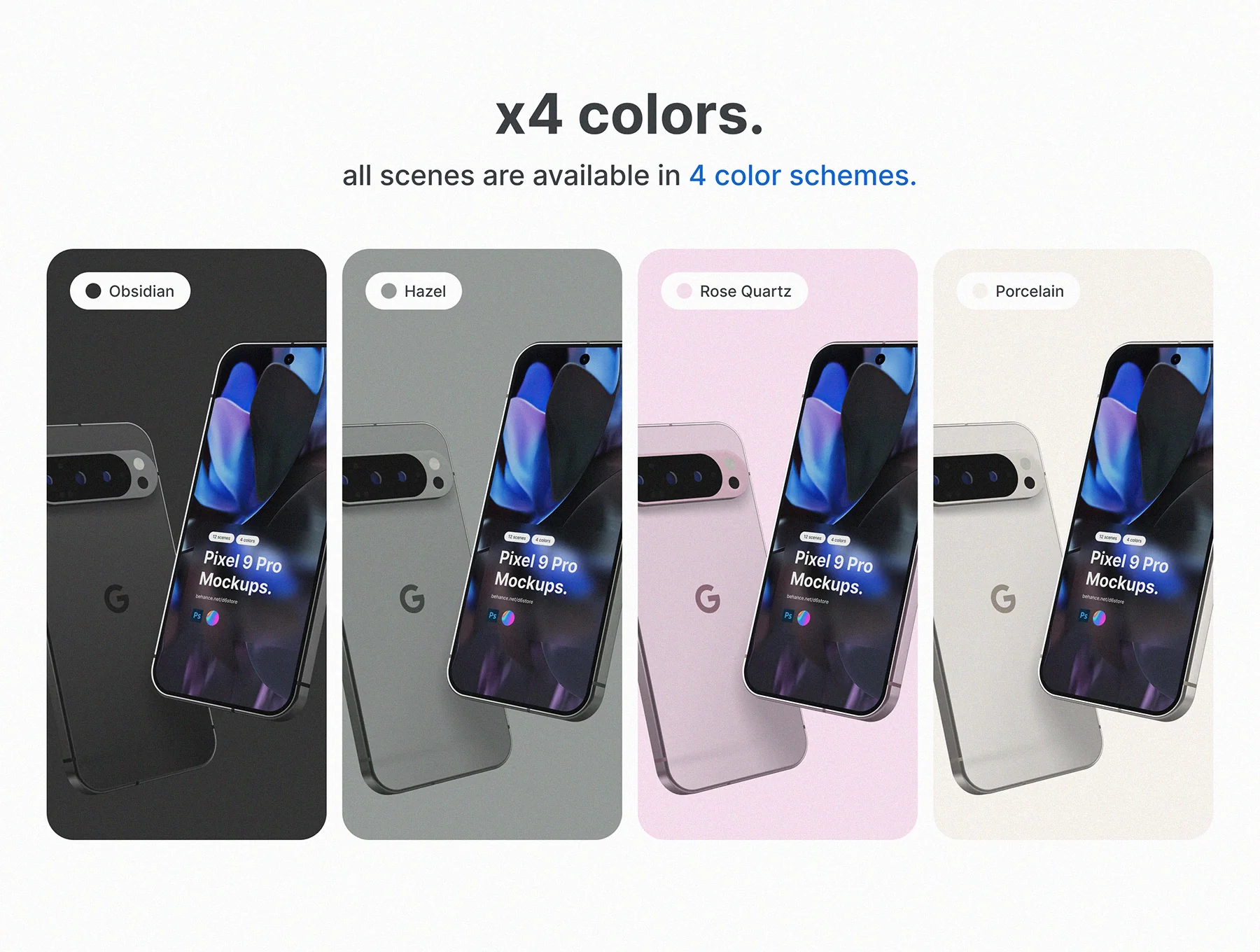 Google Pixel 9 Pro Mockups 3