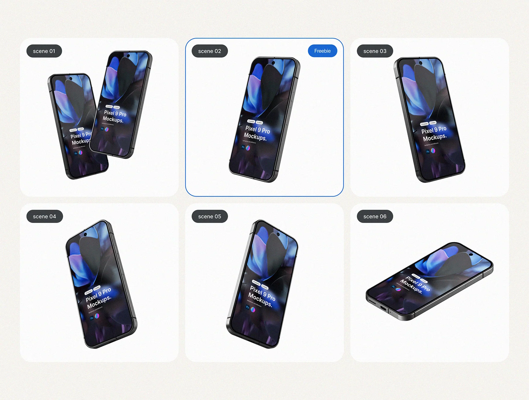 Google Pixel 9 Pro Mockups 5