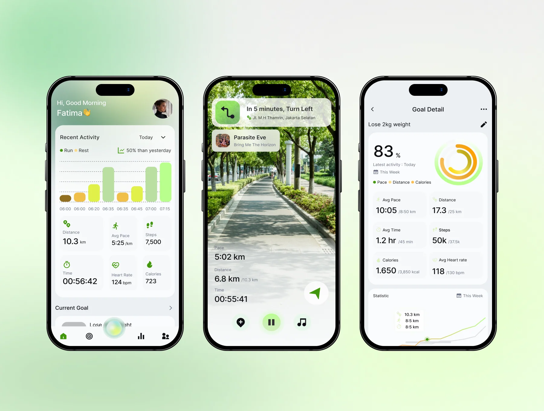 GoRun - Fitness & Running Mobile App UI KIT 7