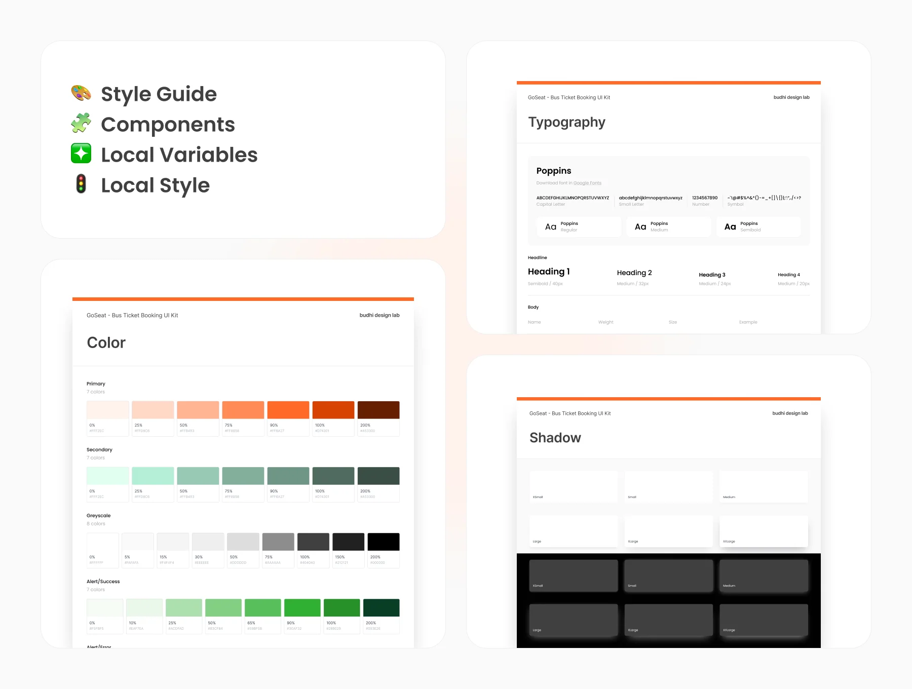 GoSeat - Bus Ticket Booking App UI Kit 7