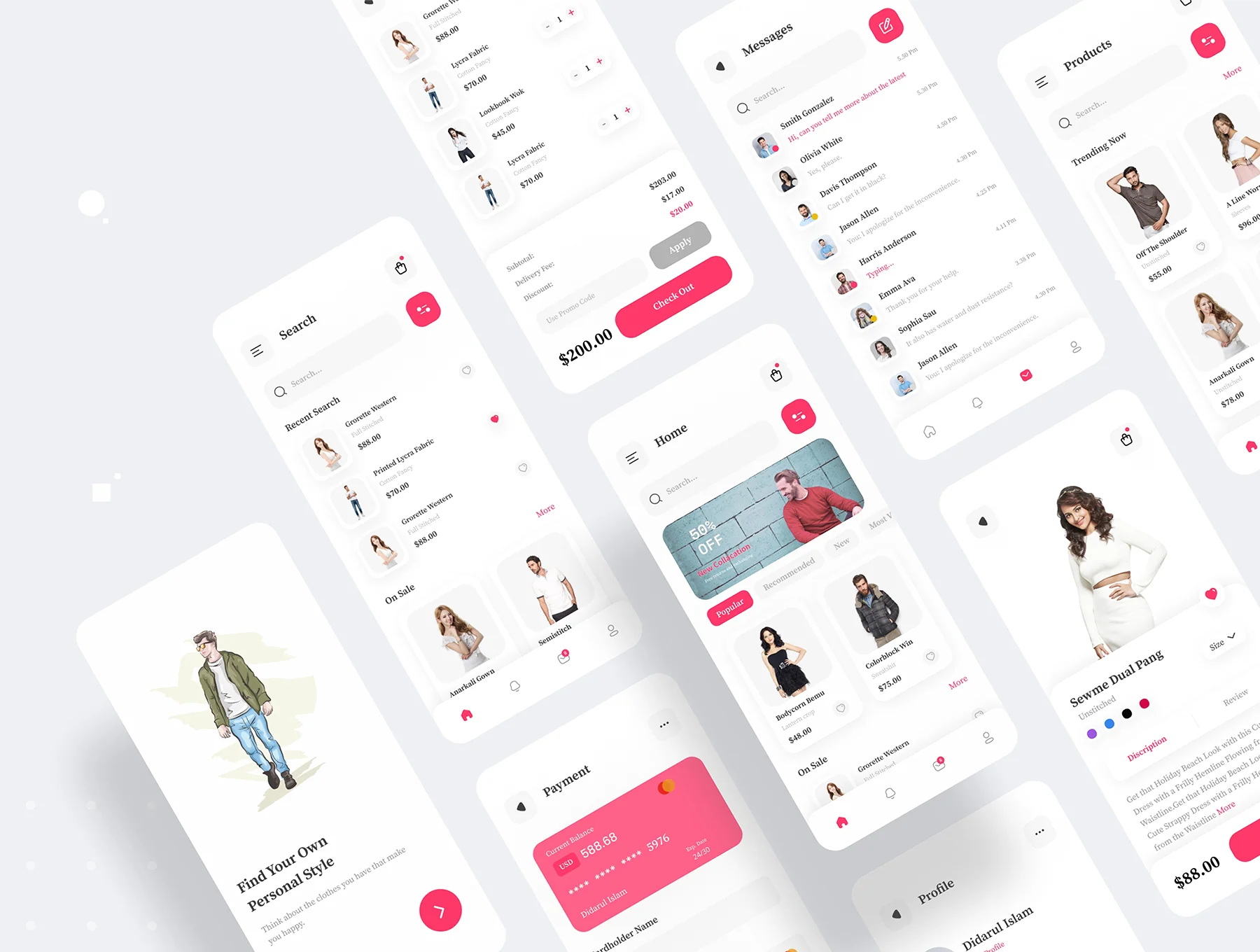 Gostyle E-commerce Fashion UI Kit 6