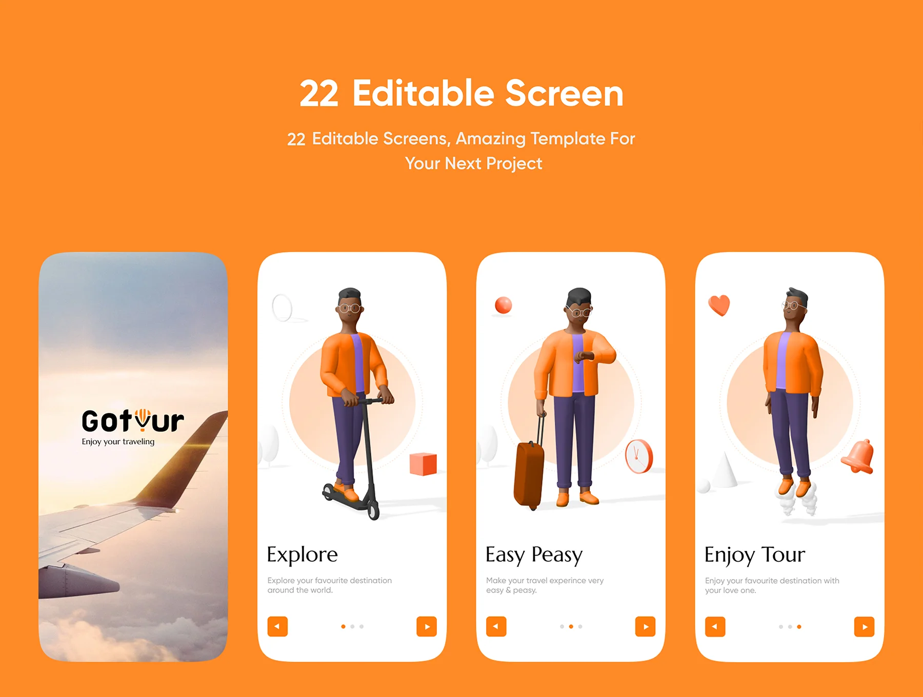 Gotour - Travel app design 4
