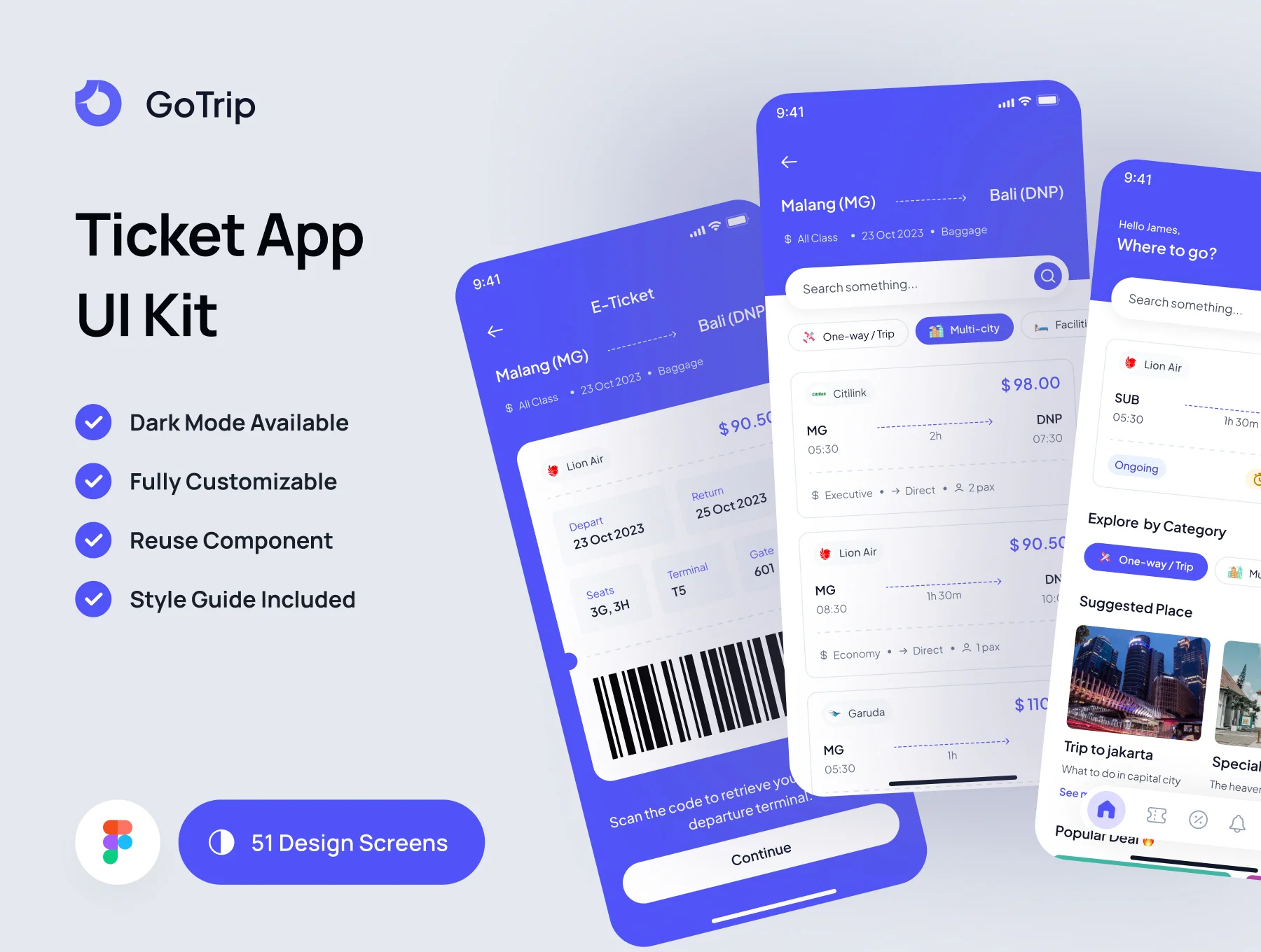 GoTrip - Travel & Booking Apps