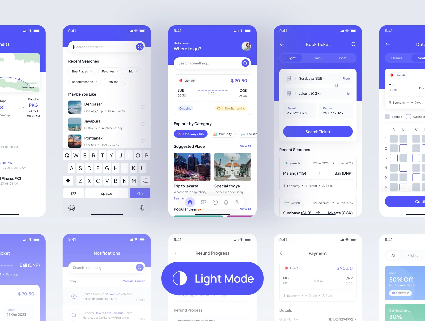 GoTrip - Travel & Booking Apps 3