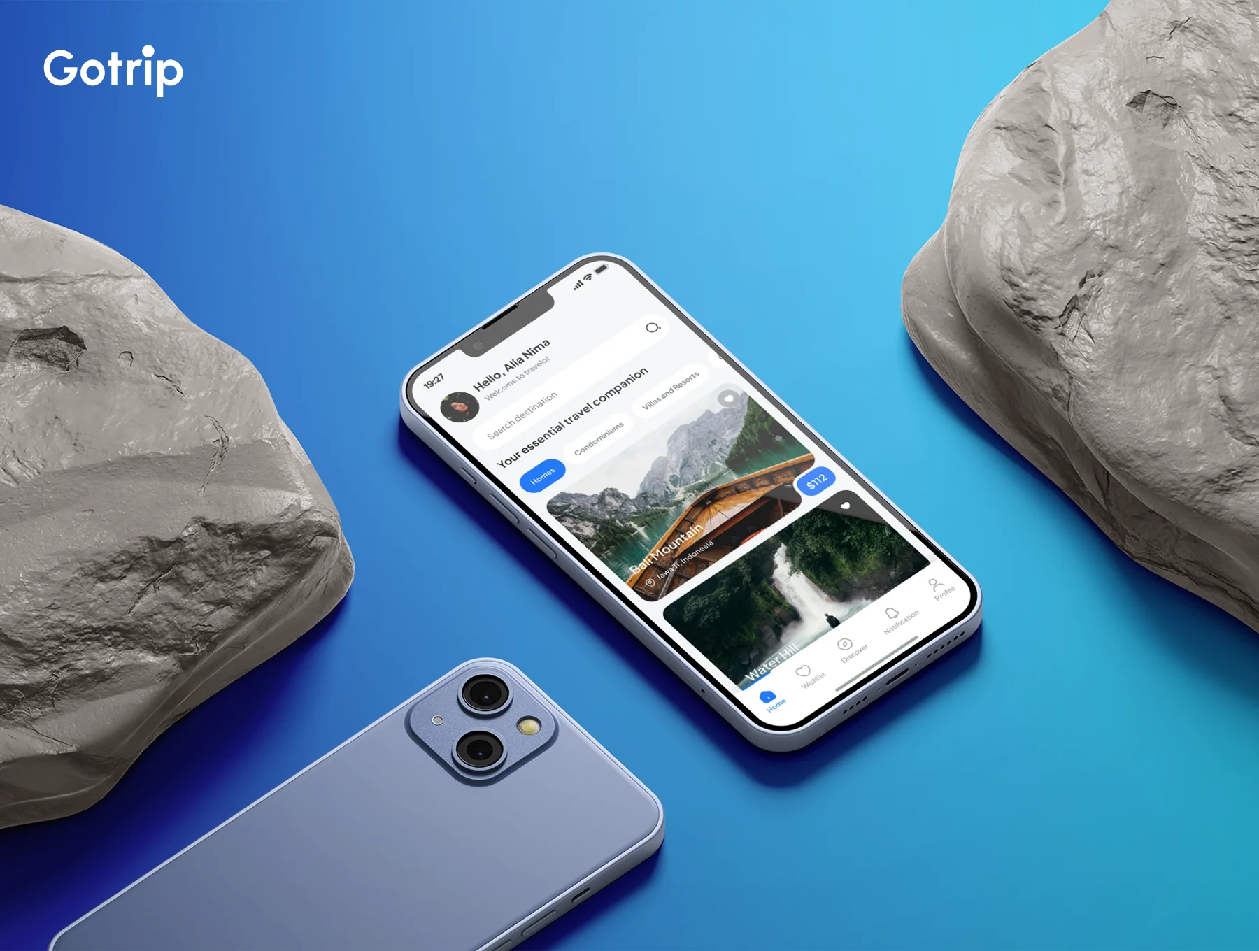 Gotrip - Travel & Hotel Mobile App UI Kit 5