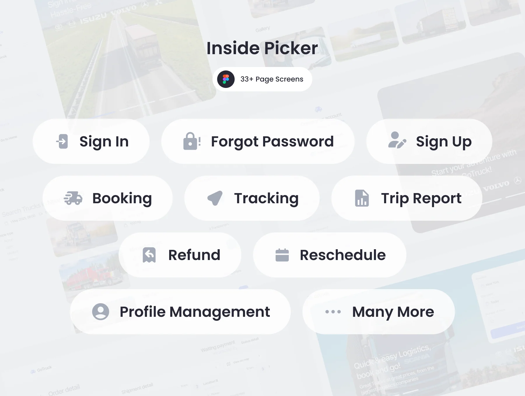 Picker - Logistics Delivery Web UI Kit 5