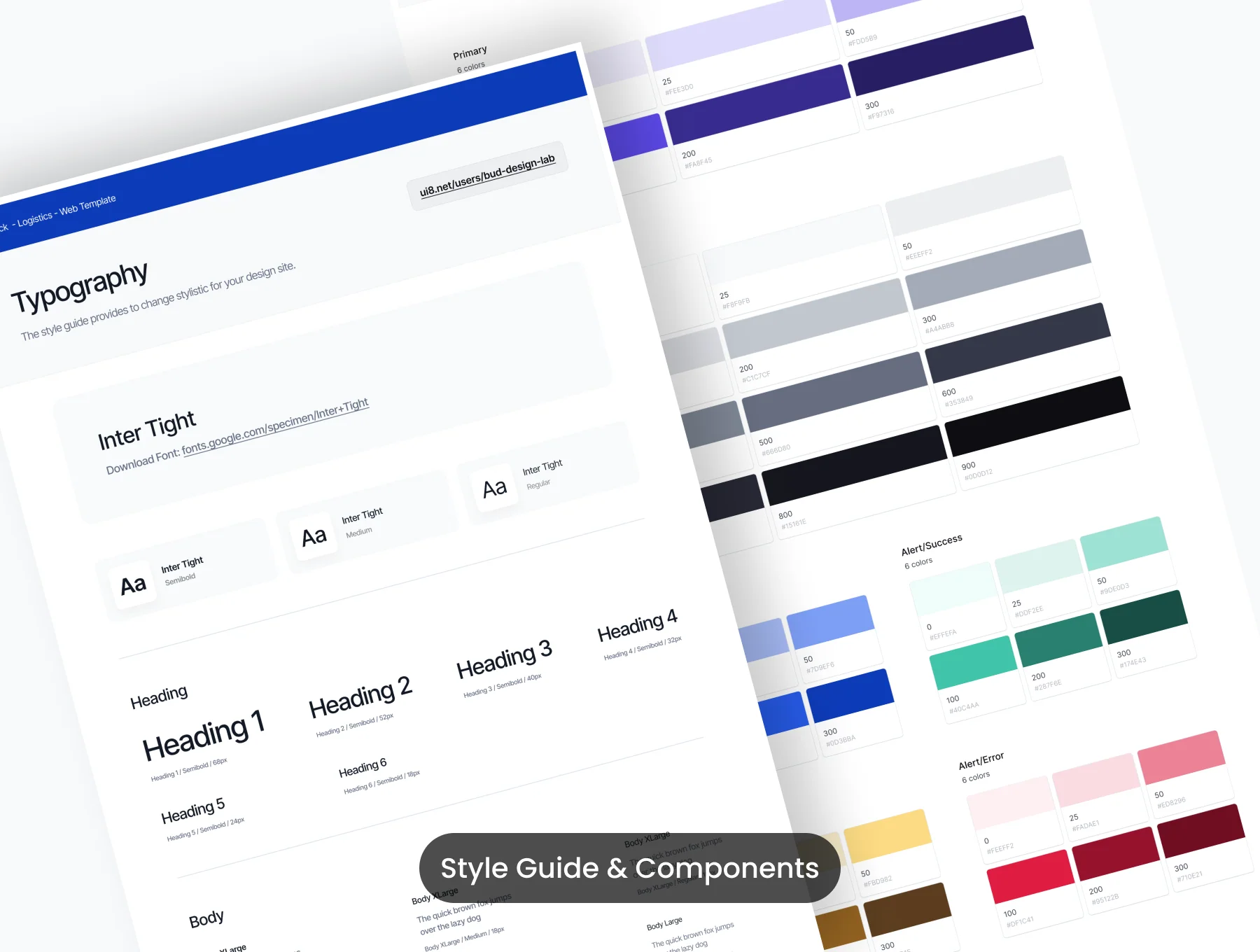 Picker - Logistics Delivery Web UI Kit 7