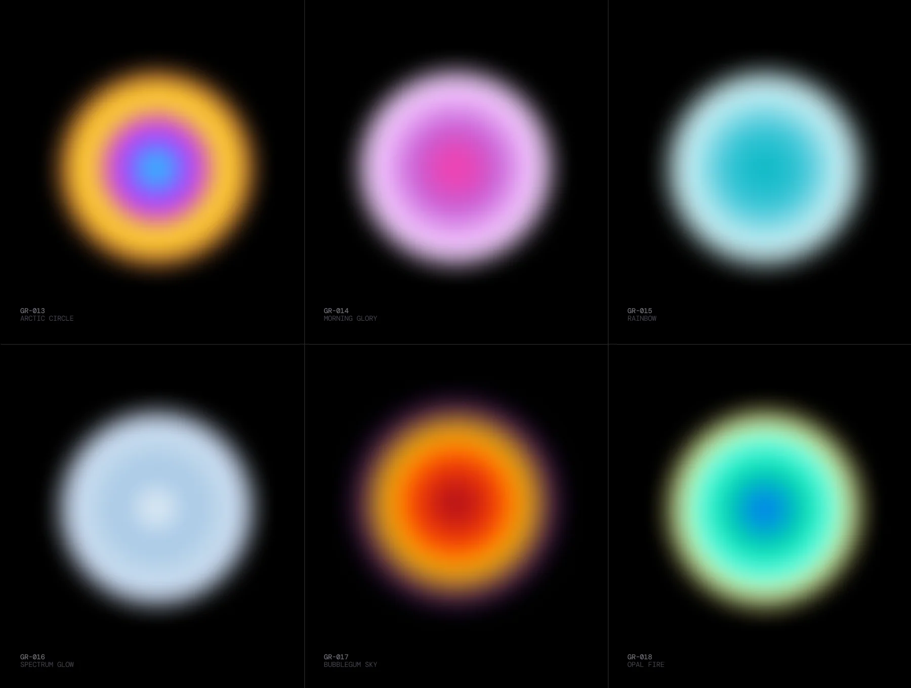 GR-70 — 70 Stunning Radial Gradients 5