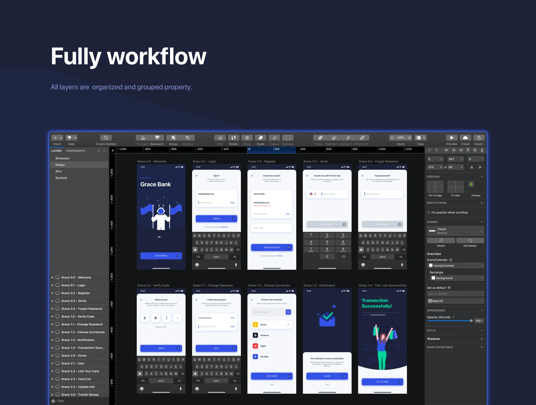 Grace - Banking App UI Kit 7