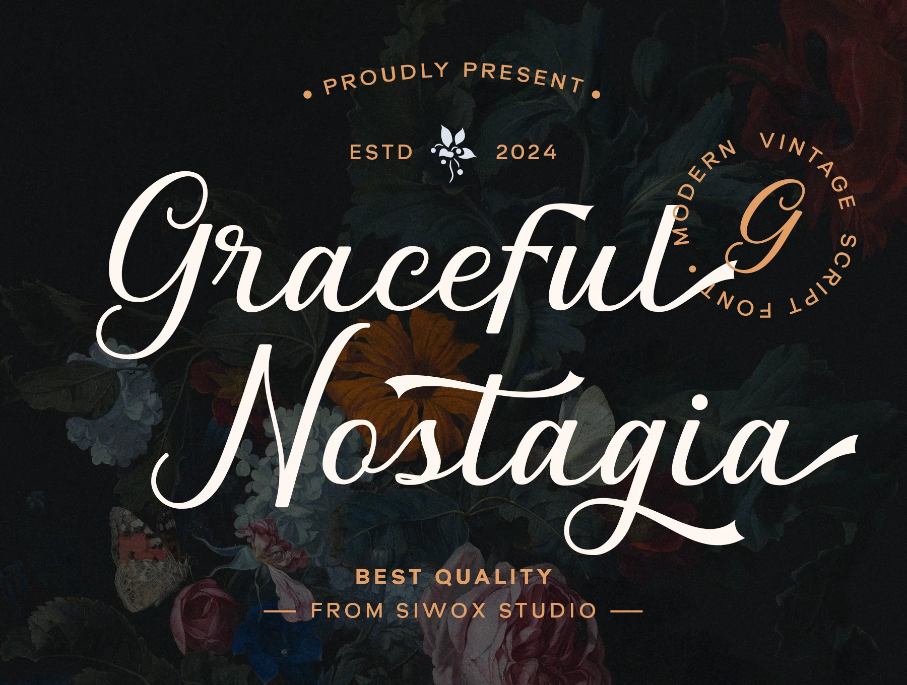 Graceful Nostagia Script Font