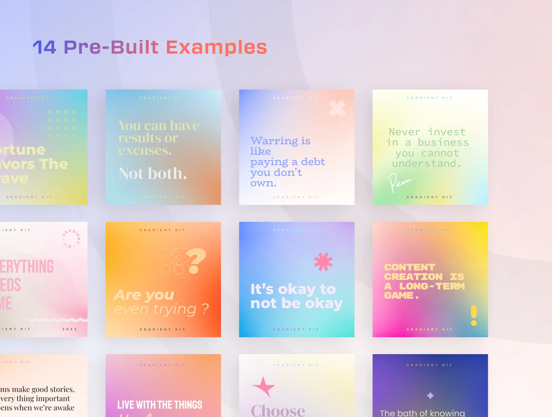 Gradiea Kit - Web3 Gradient Backgrounds 5