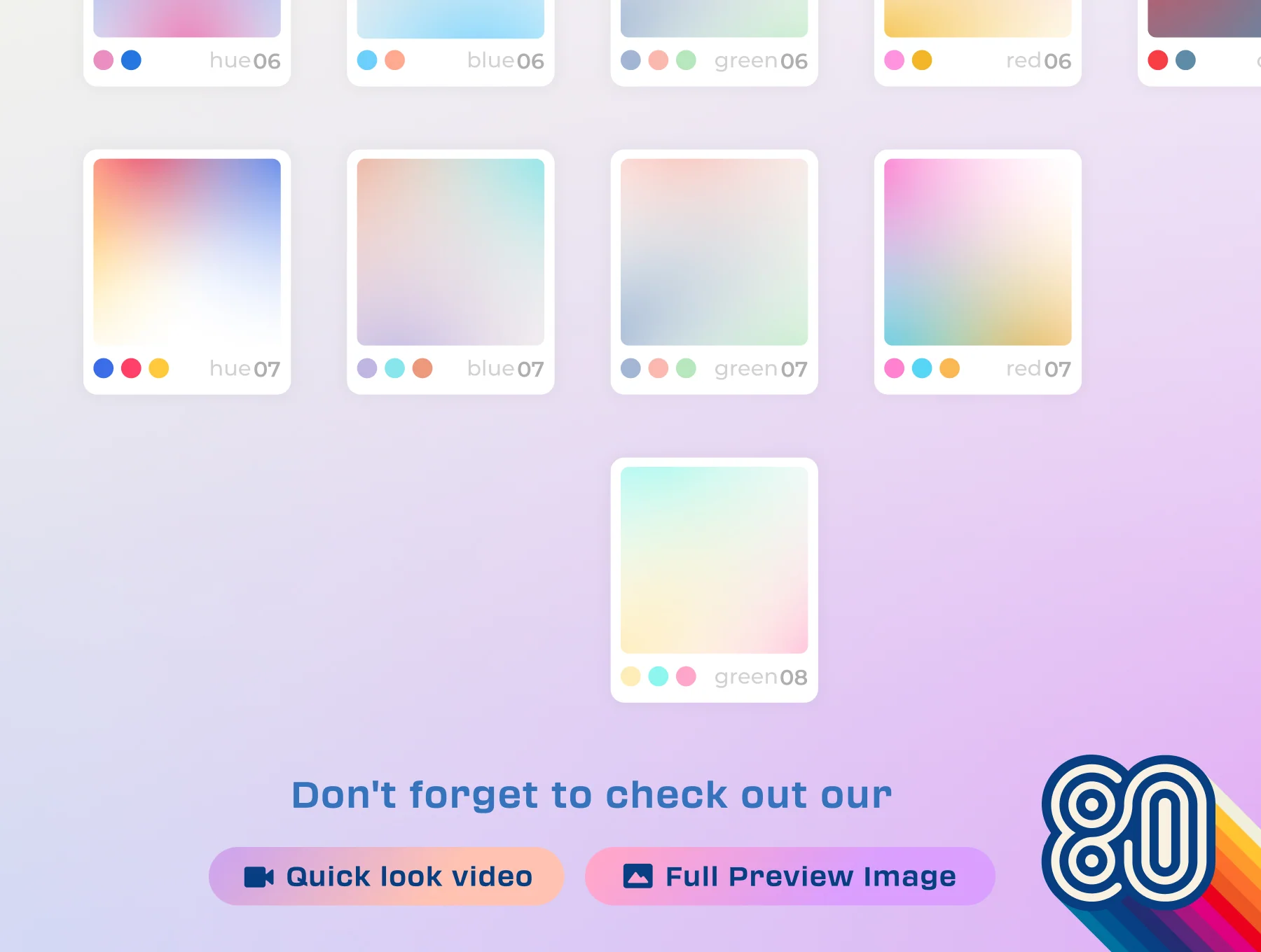 Gradiea Kit - Web3 Gradient Backgrounds 8