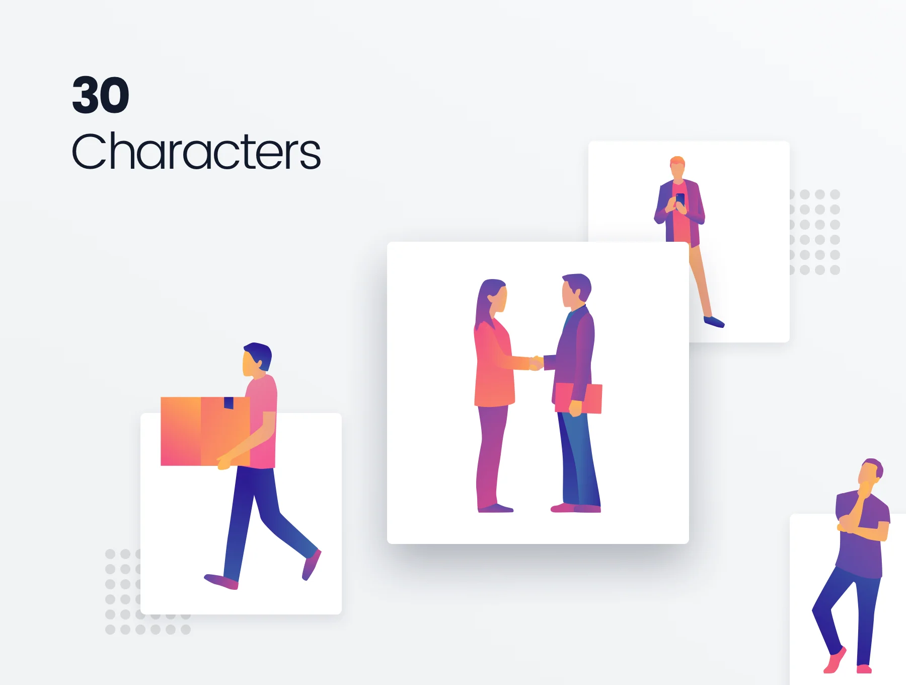 Gradient Illustration Scene Generator 2