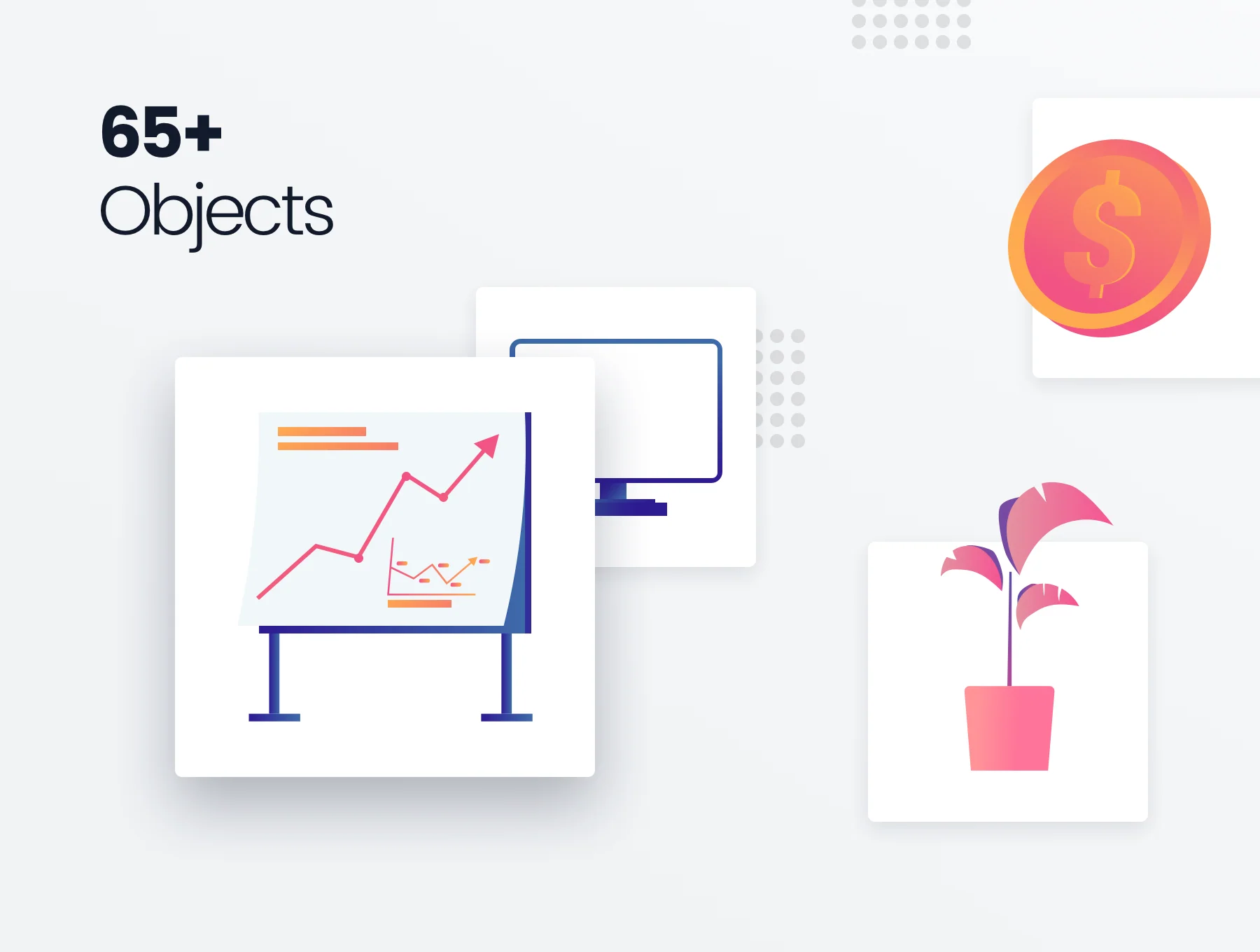 Gradient Illustration Scene Generator 3