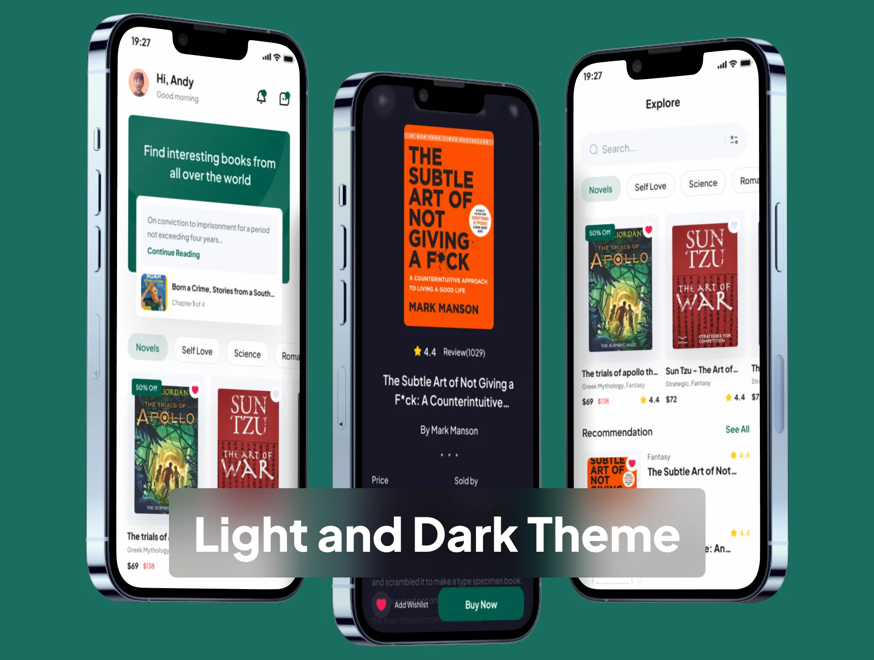 Grambook - Book Store Apps UI Kits 5